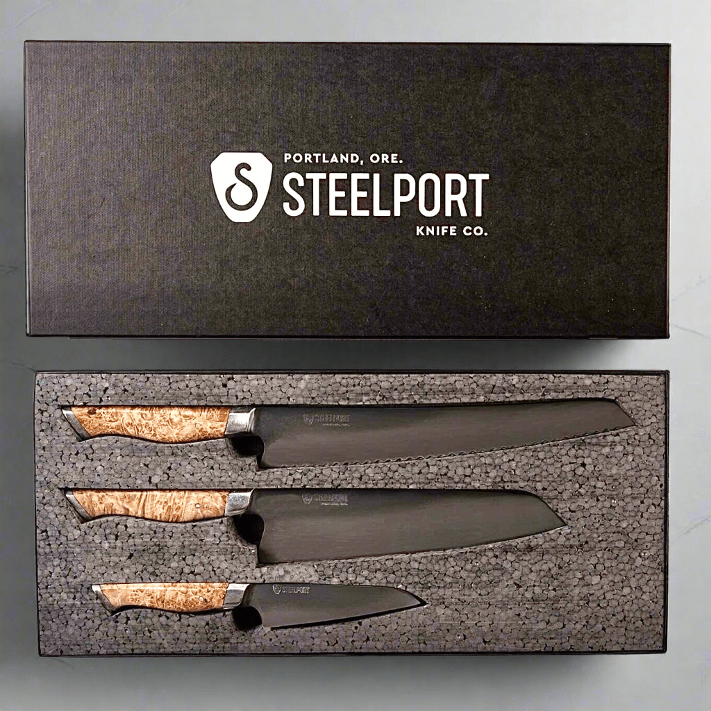 3 Piece Knife Set Steelport Knife Co. - Element Knife Company