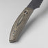 Messermeister Carbon 9 Inch Serrated Bread Knife Handle View