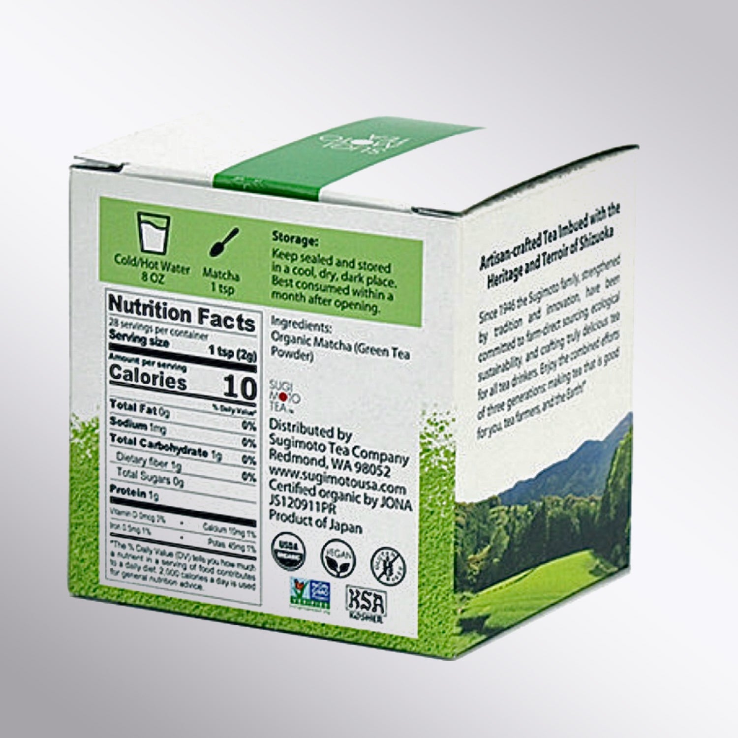 Daily Matcha 56gm Sugimoto Tea Company - Element Knife Company