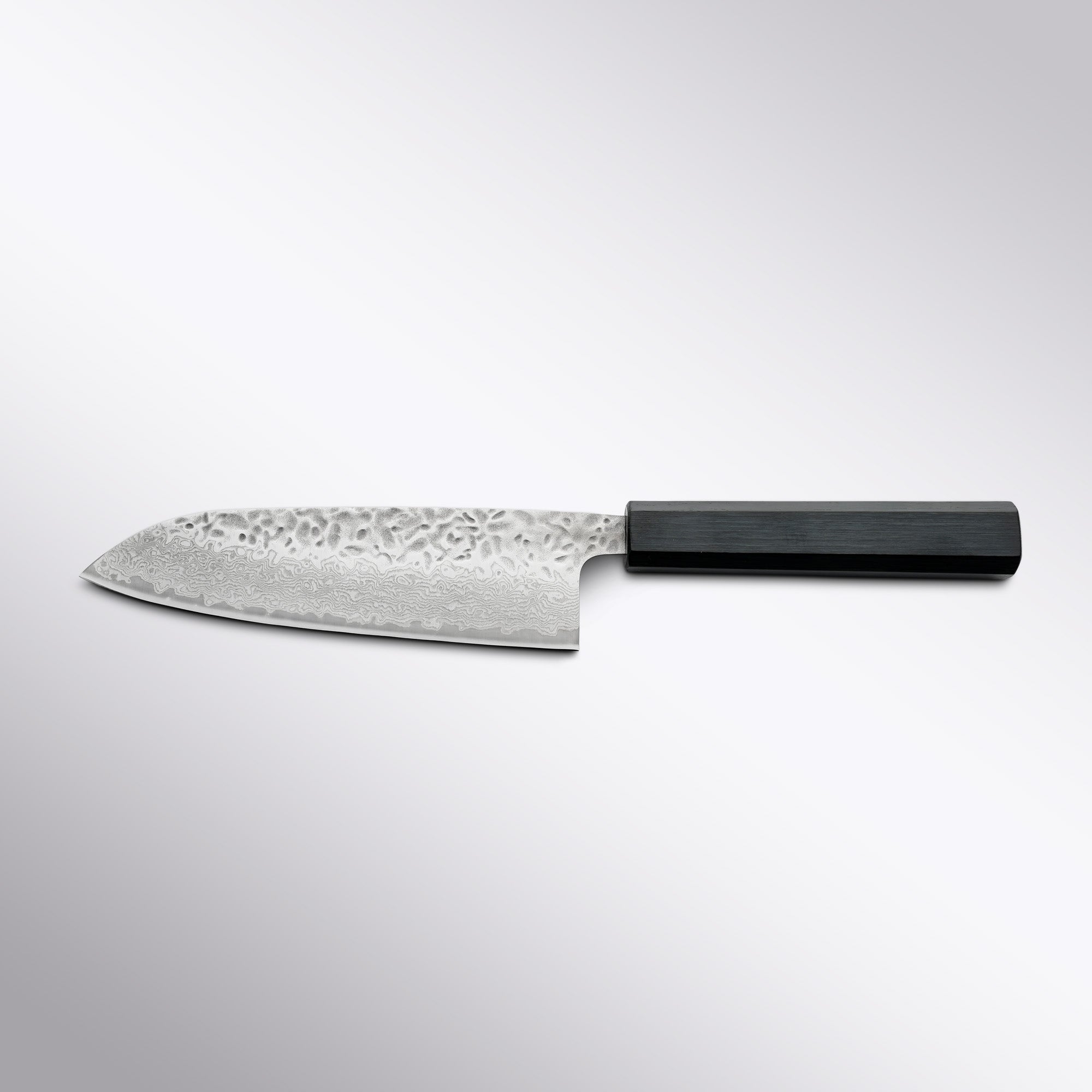 Damascus Sanai 165mm Santoku Touroku Sakai - Element Knife Company