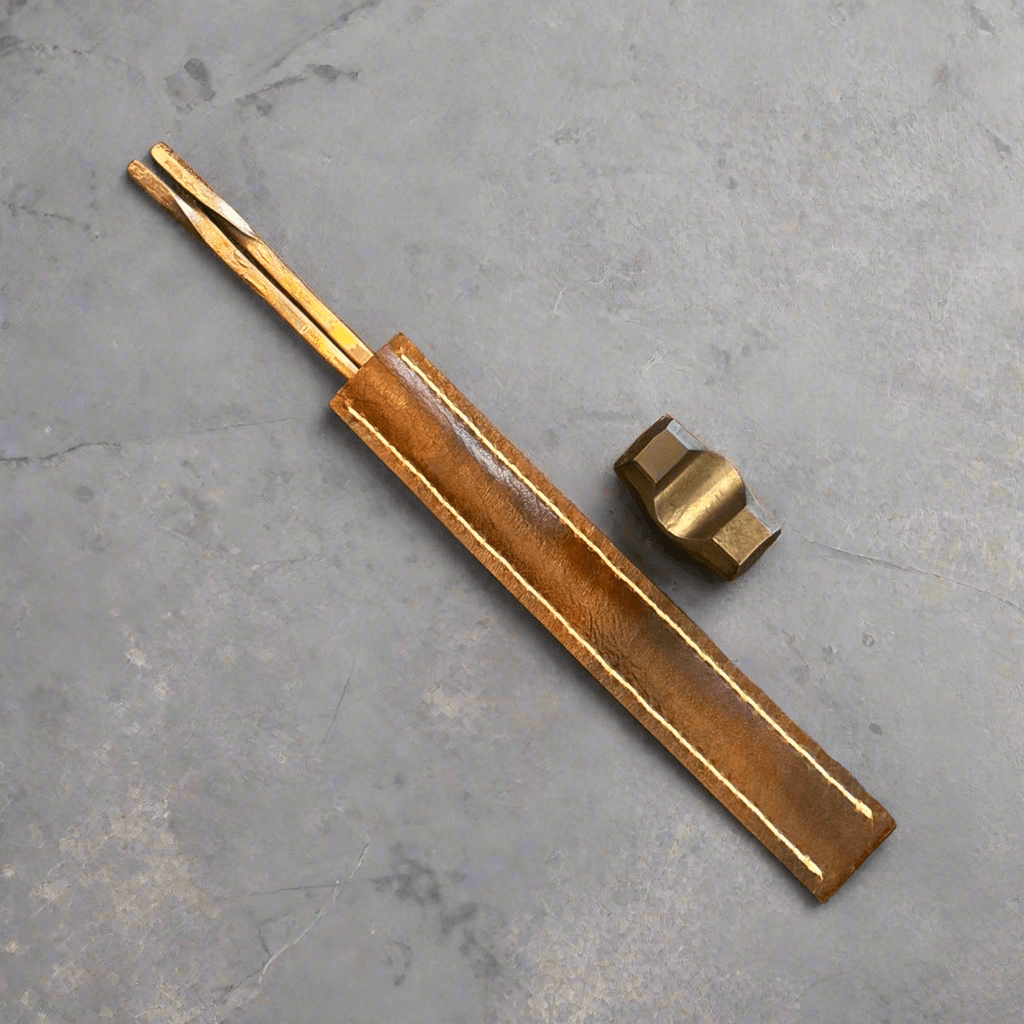 Forged Copper Chopstick Set The Slacksmith - Element Knife Company