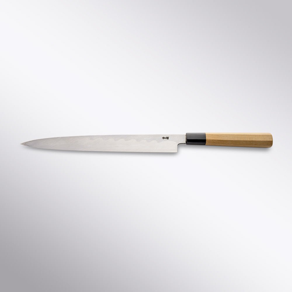 Sakai Ichi Blue #2 Kasumiyaki Yanagi Sakai Ichi - Element Knife Company