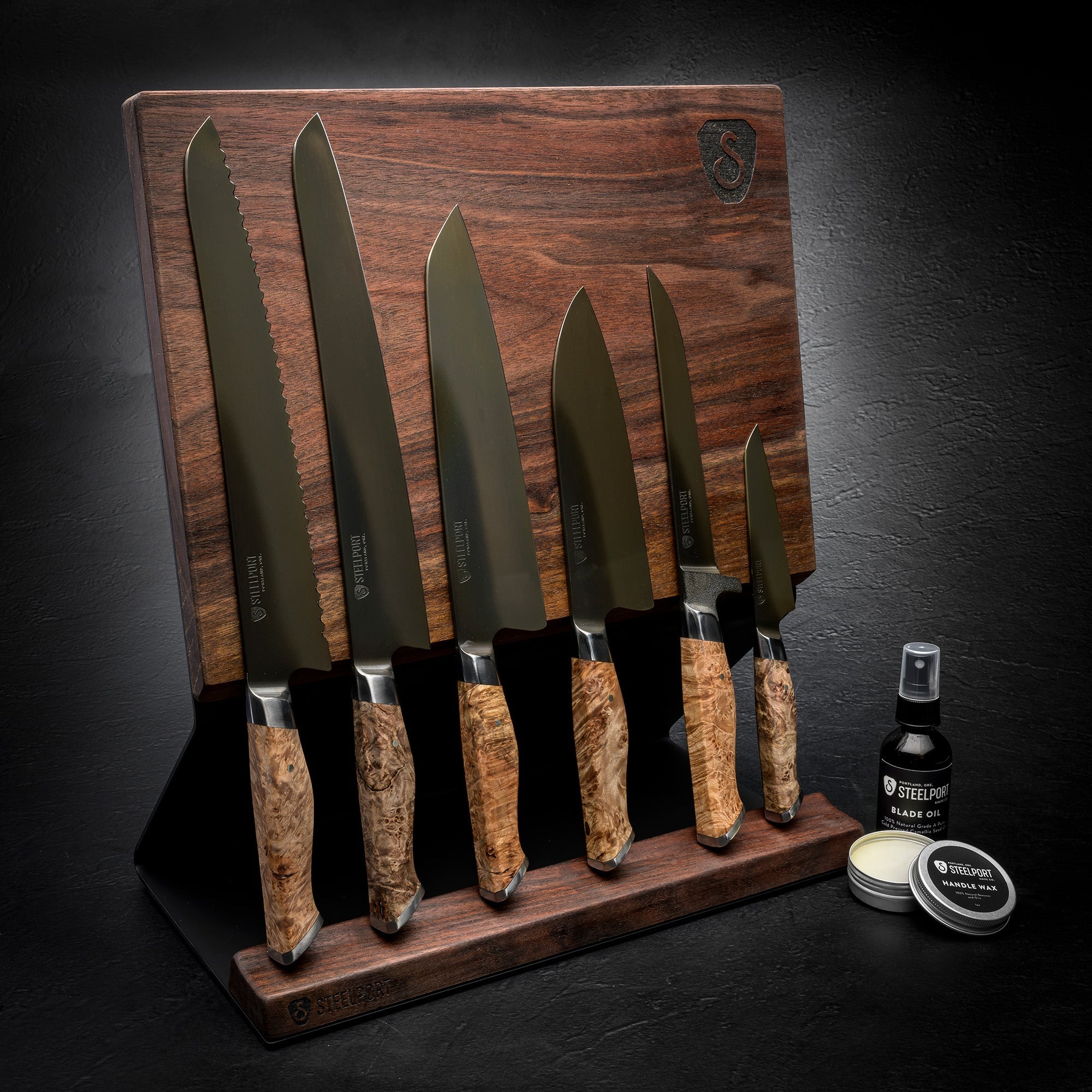 Steelport's Full Kitchen Set Steelport Knife Co. - Element Knife Company