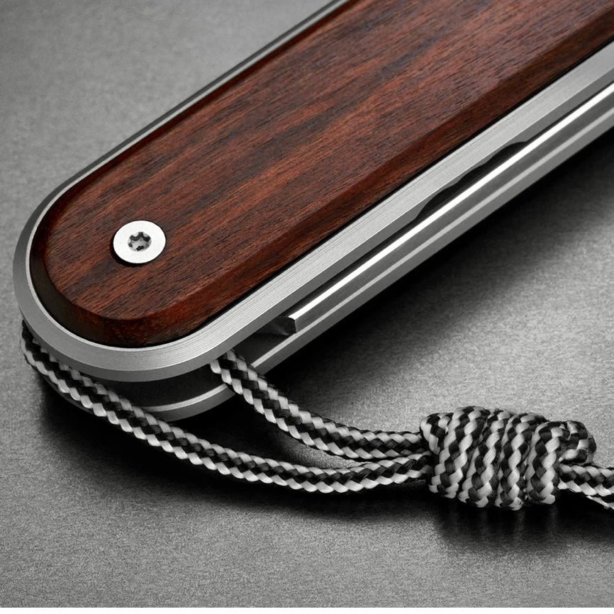 The Duval Rosewood + Stainless The James Brand - Element Knife Company