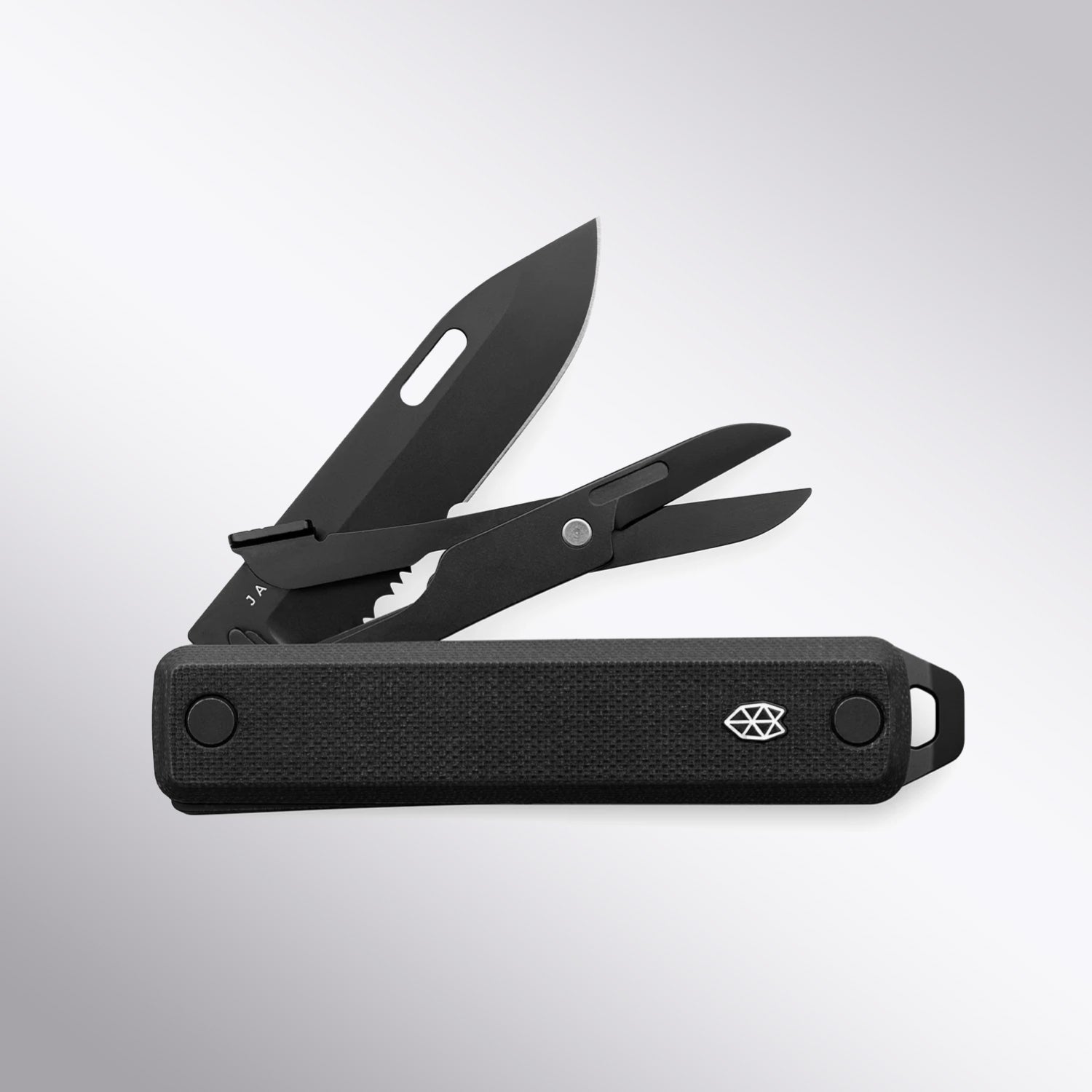 The Ellis - Black + Black The James Brand - Element Knife Company