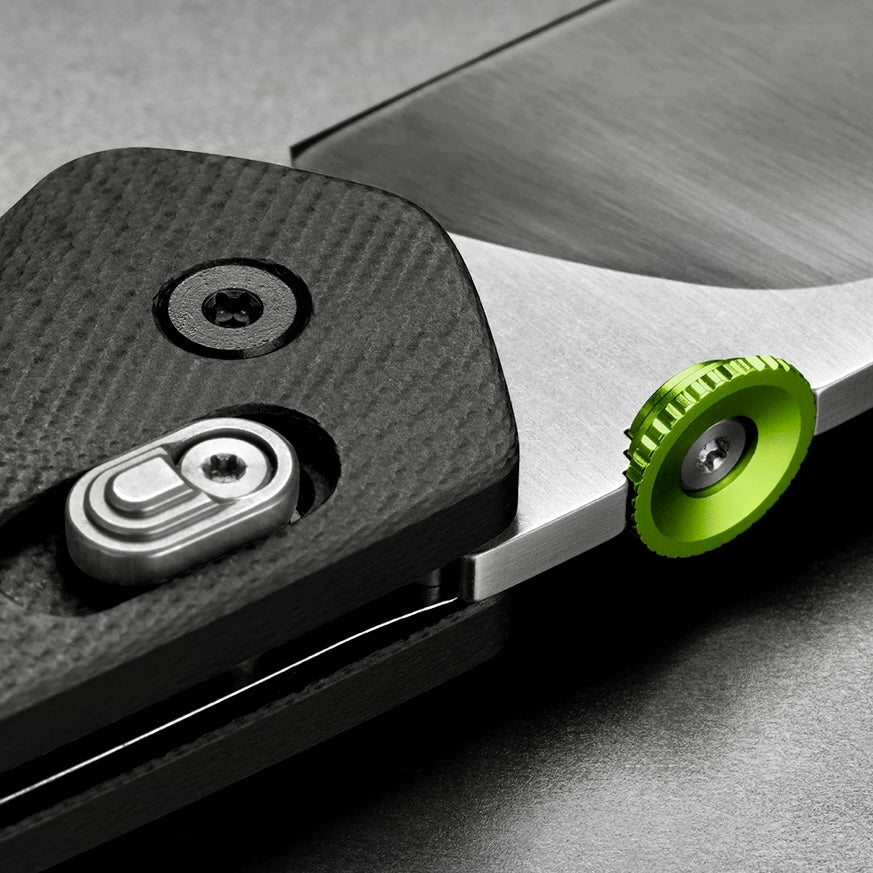 The Carter - XL - Black + Stainless The James Brand - Element Knife Company