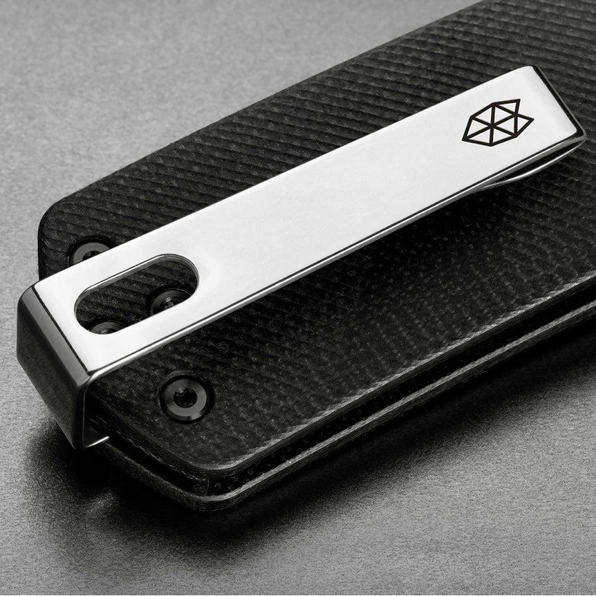 The Carter - XL - Black + Stainless The James Brand - Element Knife Company