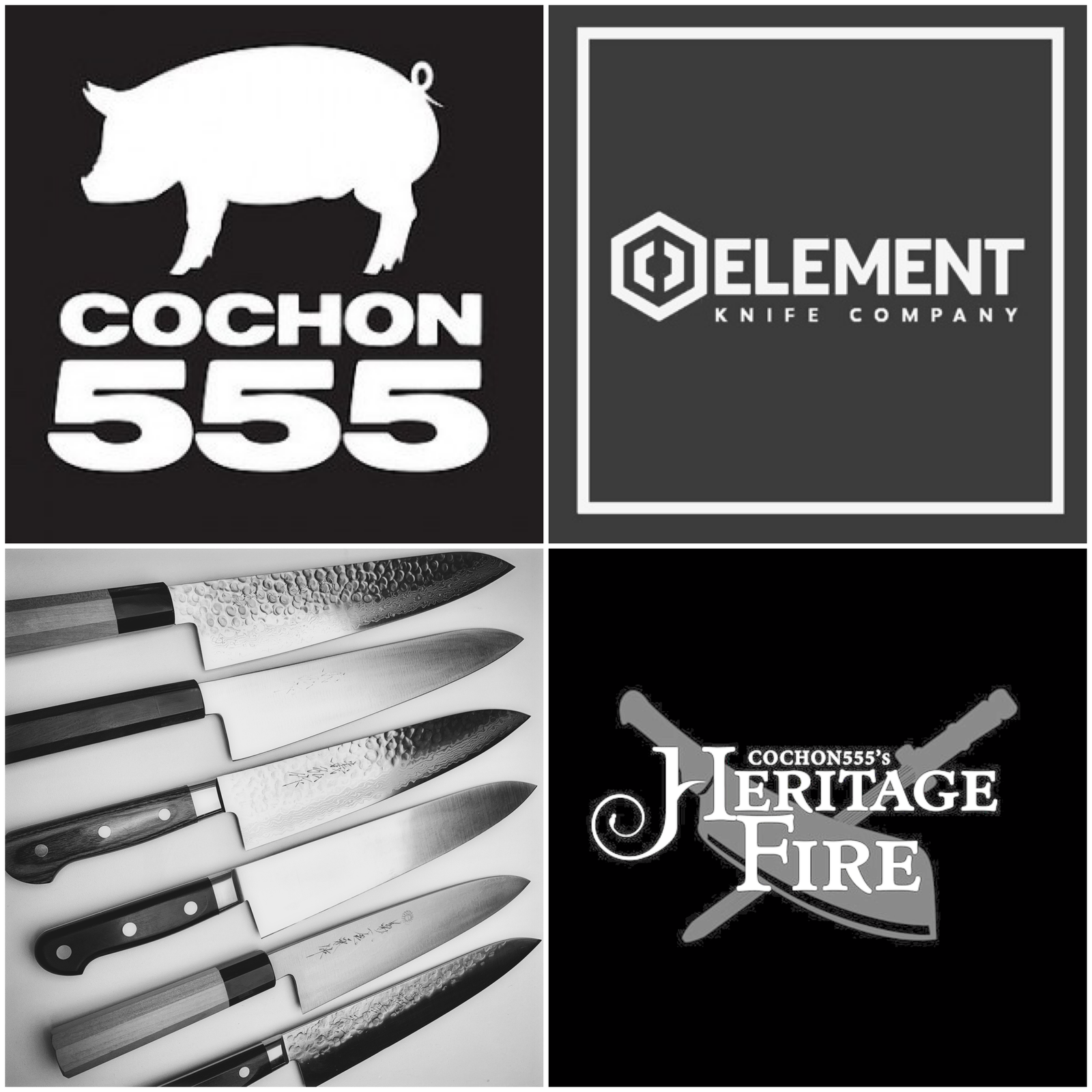 Cochon555, Heritage Fire and Element Knife Company