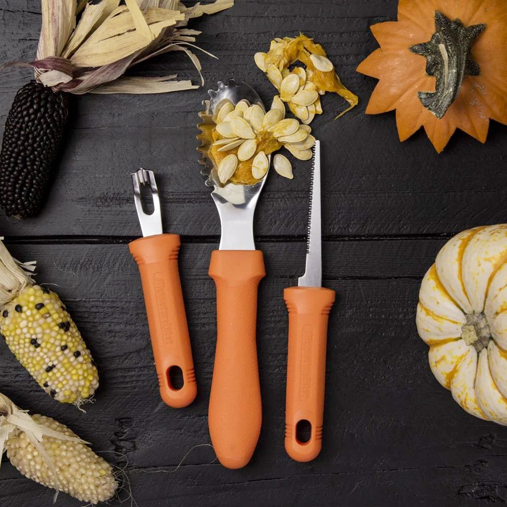 3 Piece Pumpkin Carving Kit Messermeister - Element Knife Company