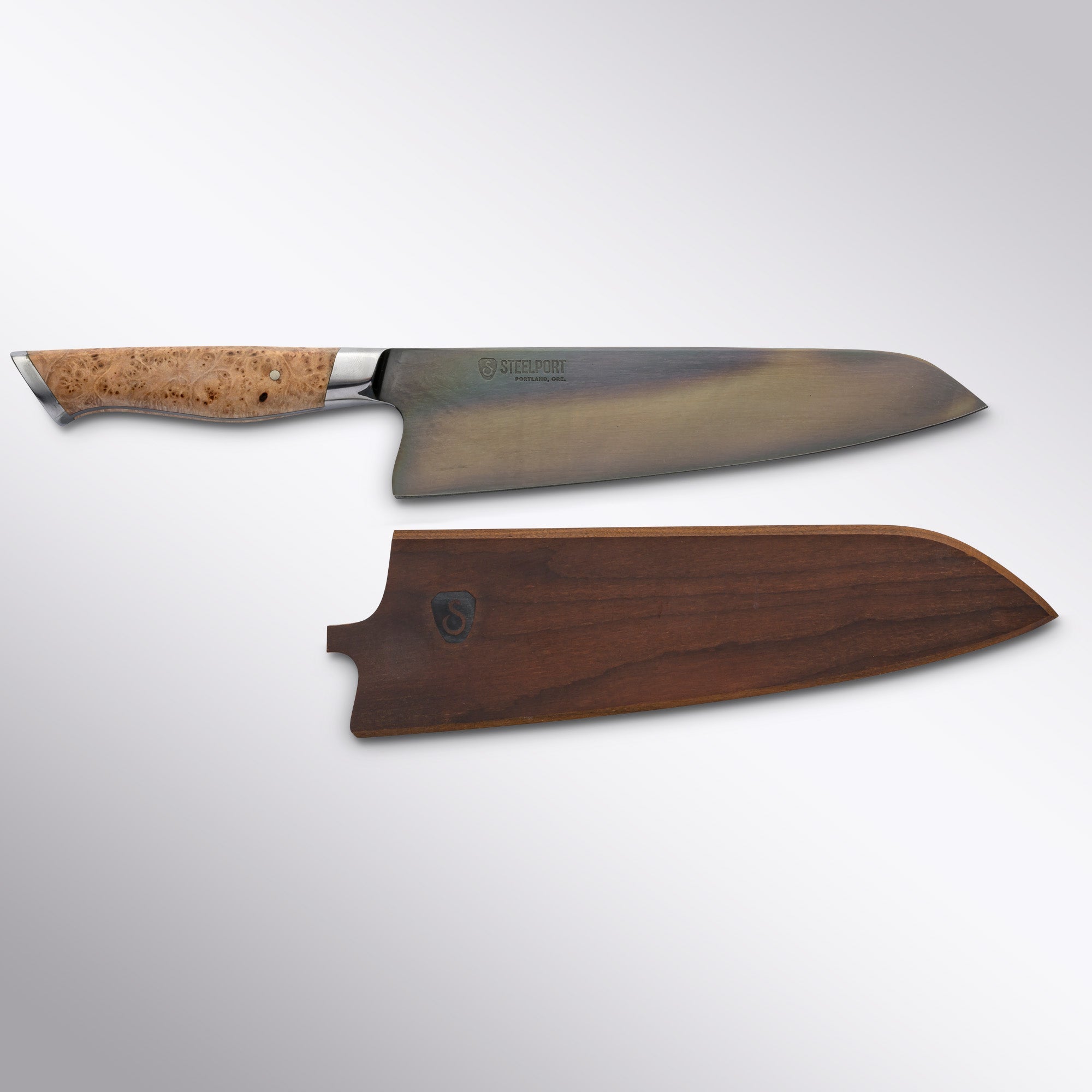 8 Inch Chef Knife Steelport Knife Co. - Element Knife Company