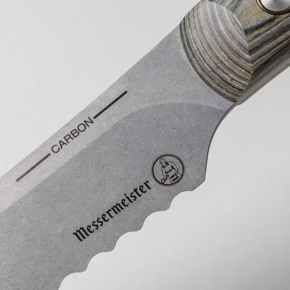 Carbon 9 Inch Serrated Bread Knife