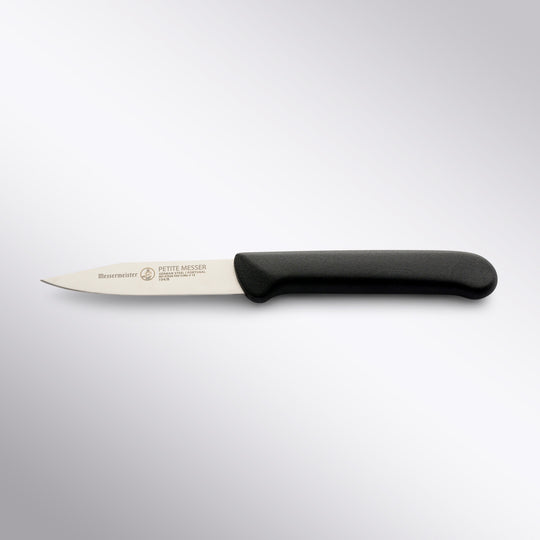 Messermeister 3 Inch Clip Point Paring Knife Black