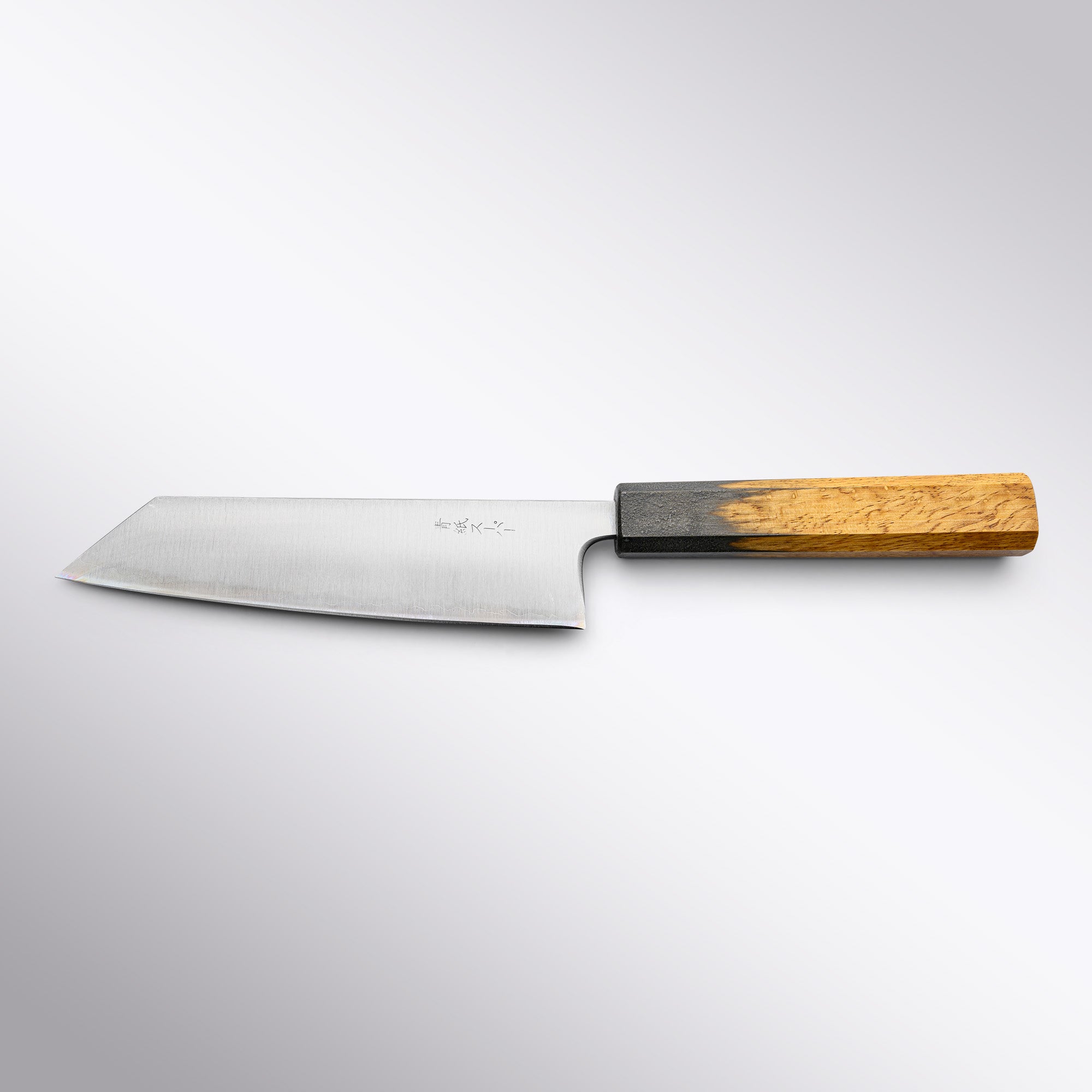 Touroku Sakai Blue Super Stainless Clad Bunka 170mm Back
