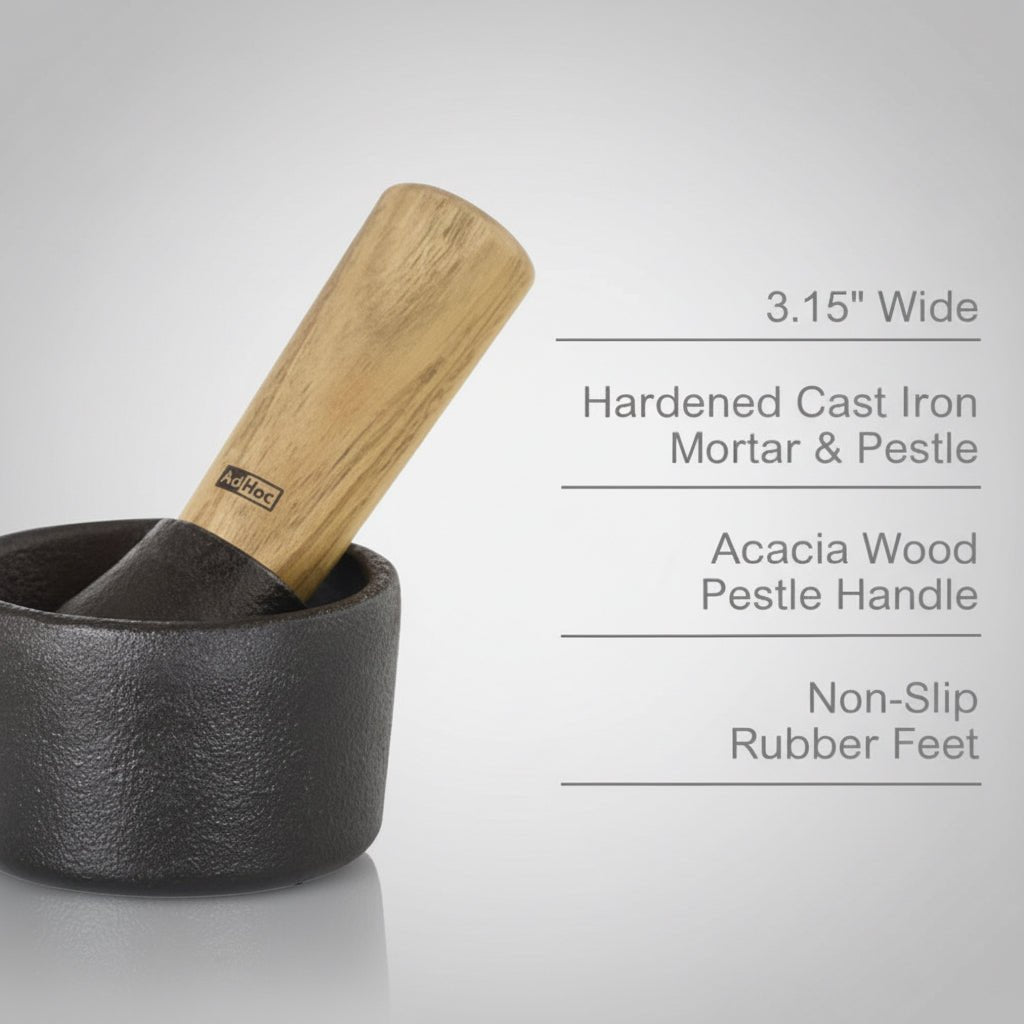 AdHoc Mortar & Pestle CAMO 8 cm DK Household Brands - Element Knife Company