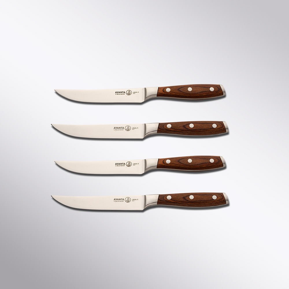 Avanta 4 Piece Steak Knife Set Messermeister - Element Knife Company