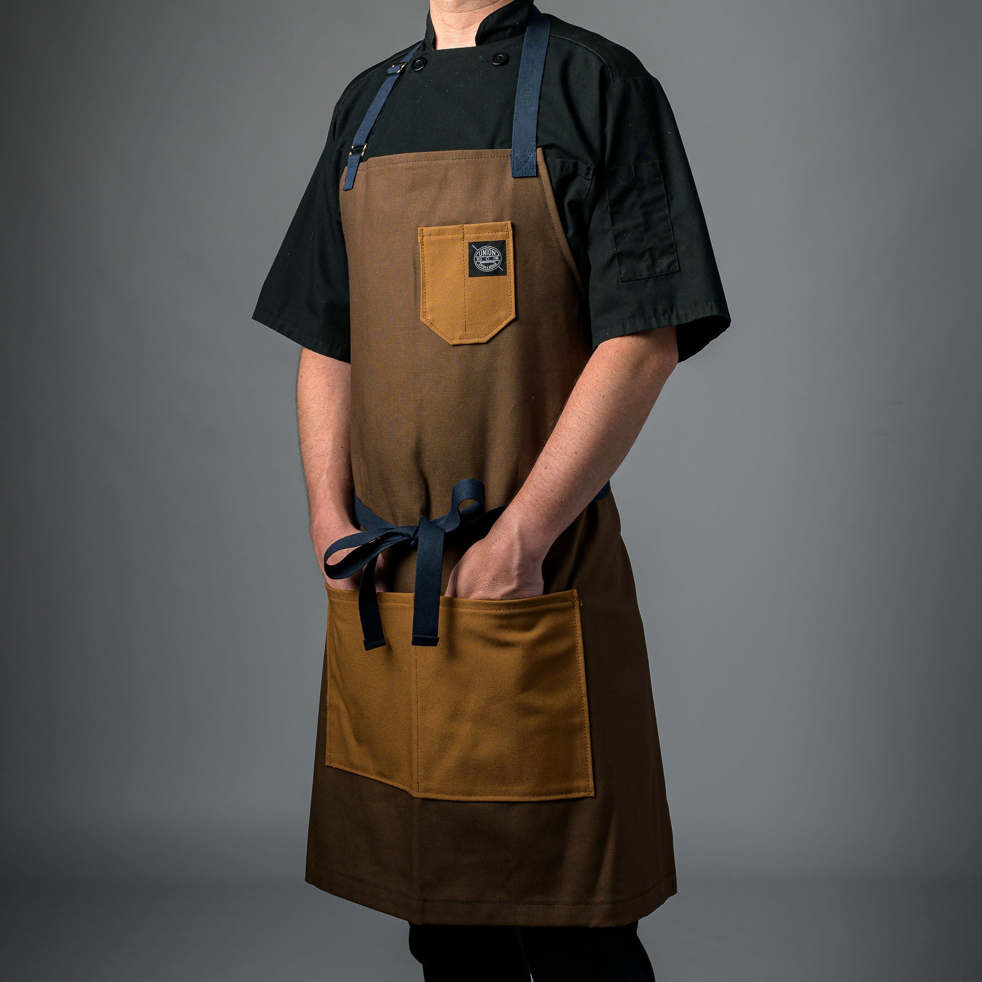 Canvas Bib Apron Classic - Strap Union Stitch and Design - Element Knife Company