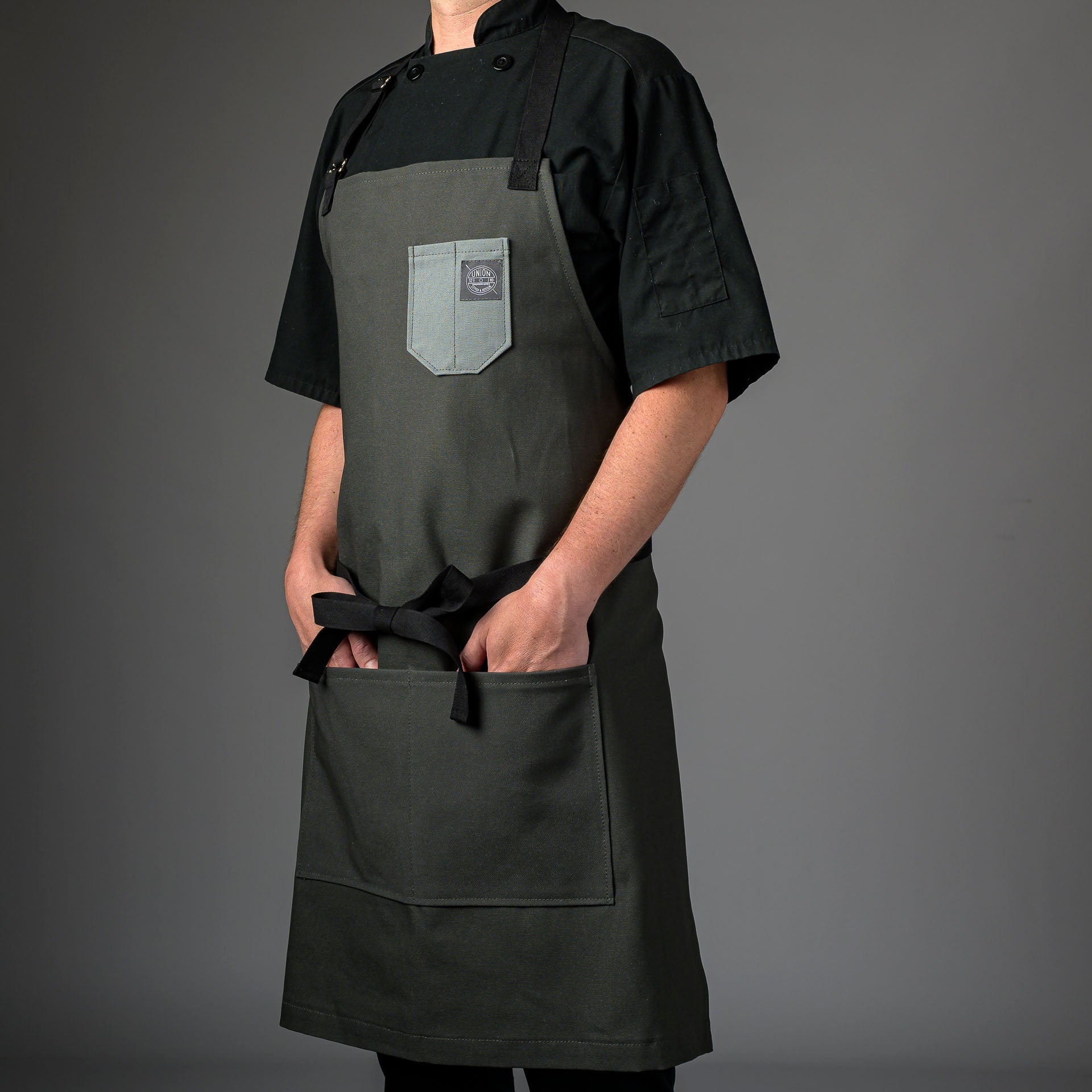 Canvas Bib Apron Classic - Strap Union Stitch and Design - Element Knife Company