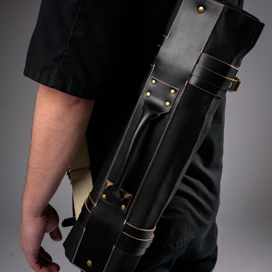 Canvas & Leather Knife Roll Proper Apron Company - Element Knife Company