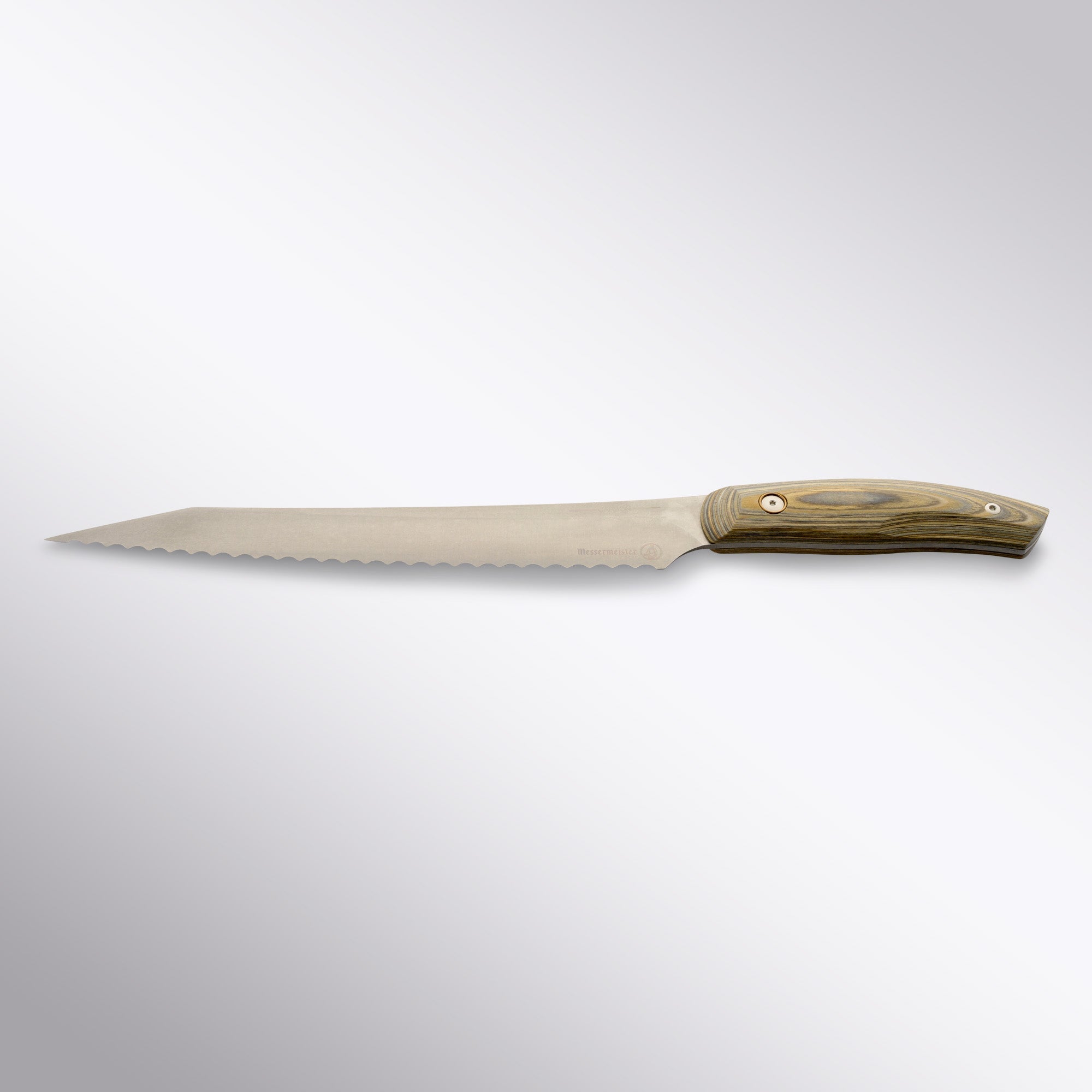 Carbon 9 Inch Serrated Bread Knife Messermeister - Element Knife Company