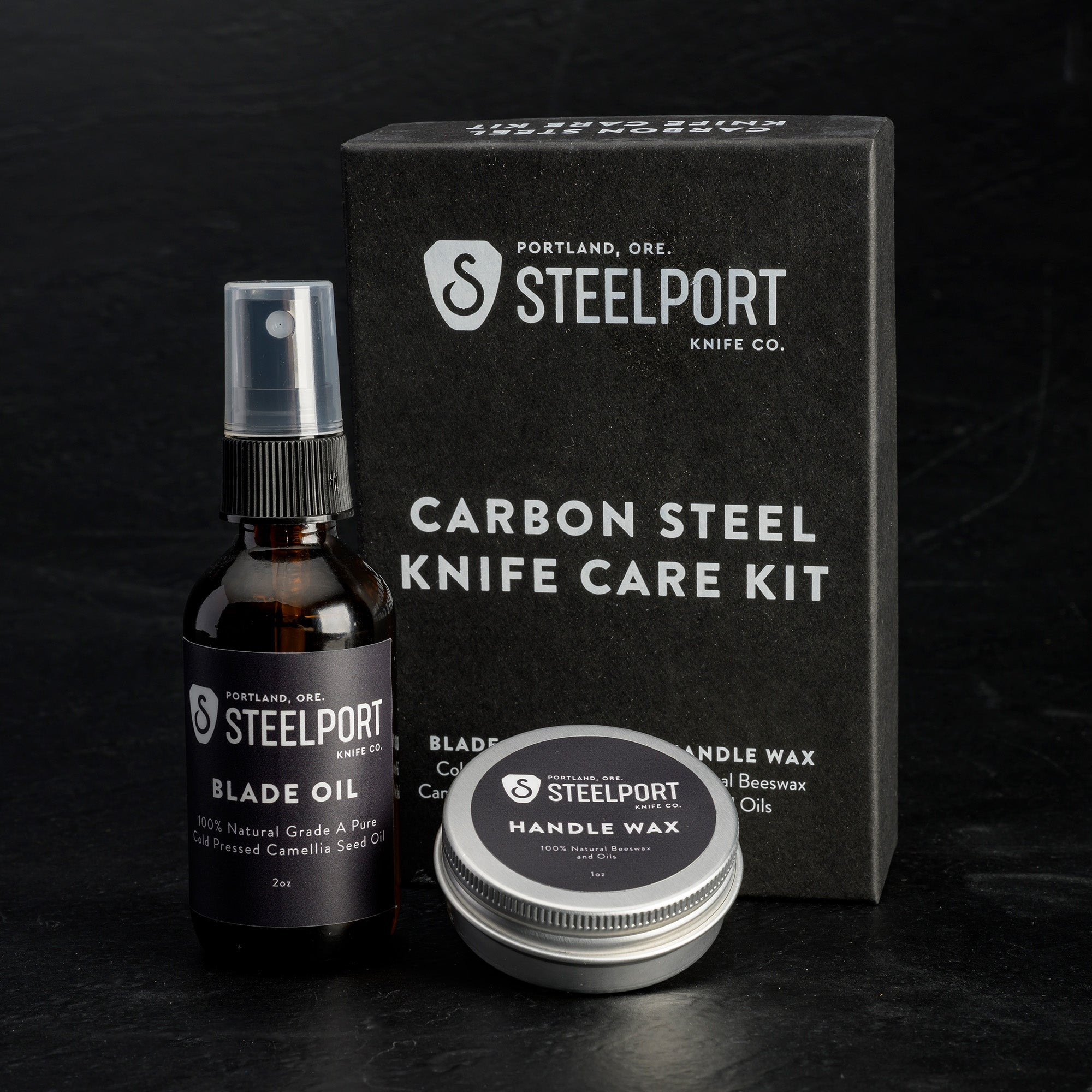 Carbon - Steel Knife Care Kit Steelport Knife Co. - Element Knife Company