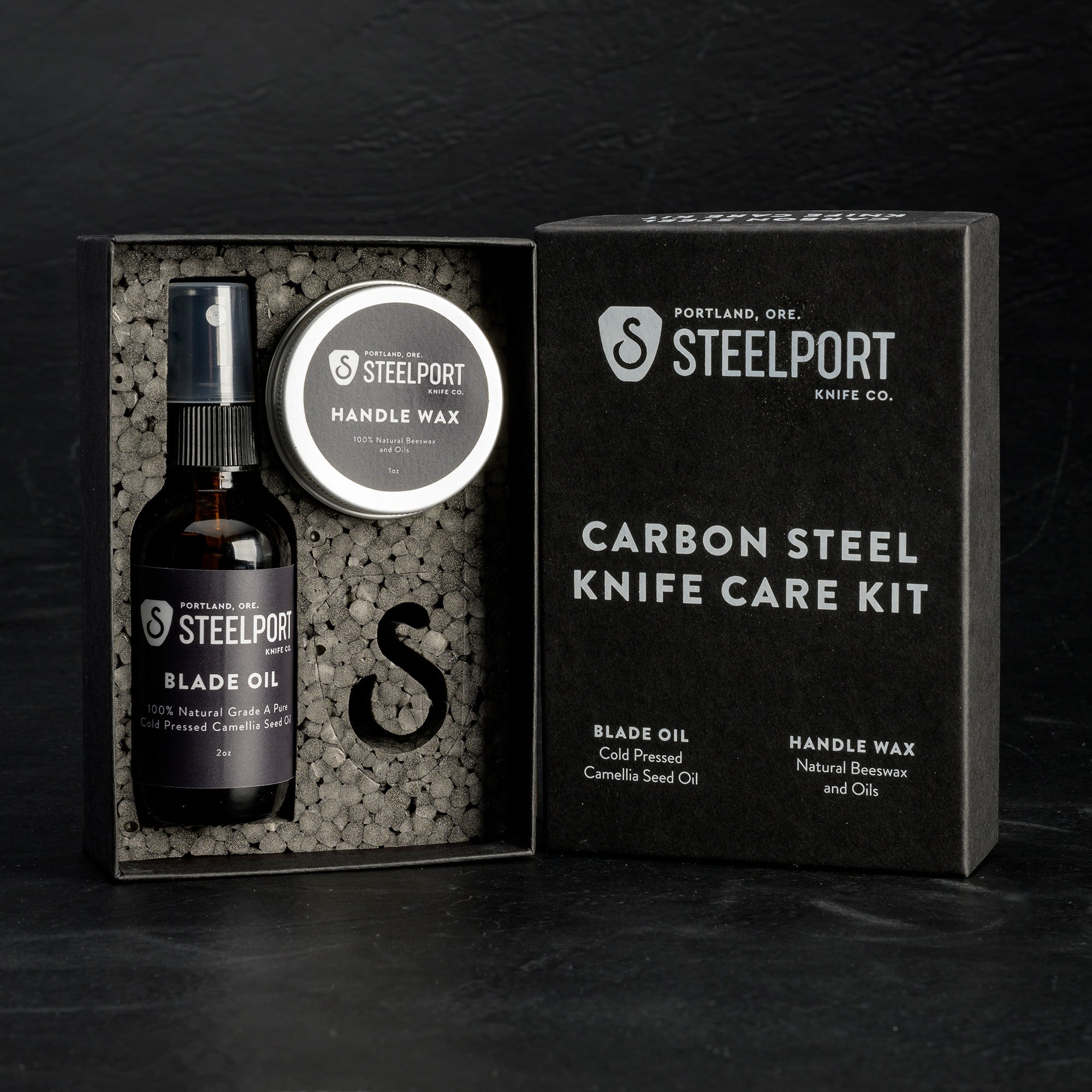 Carbon - Steel Knife Care Kit Steelport Knife Co. - Element Knife Company