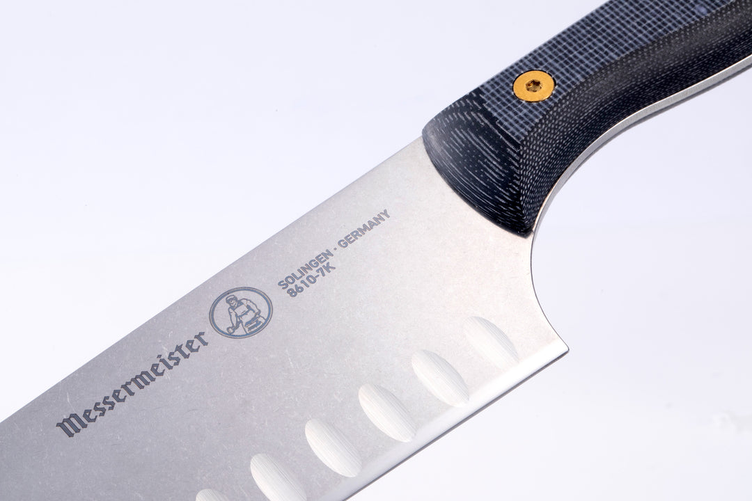 Mo-V Stonewash Santoku Knife from Mo-V Stonewash knives collection