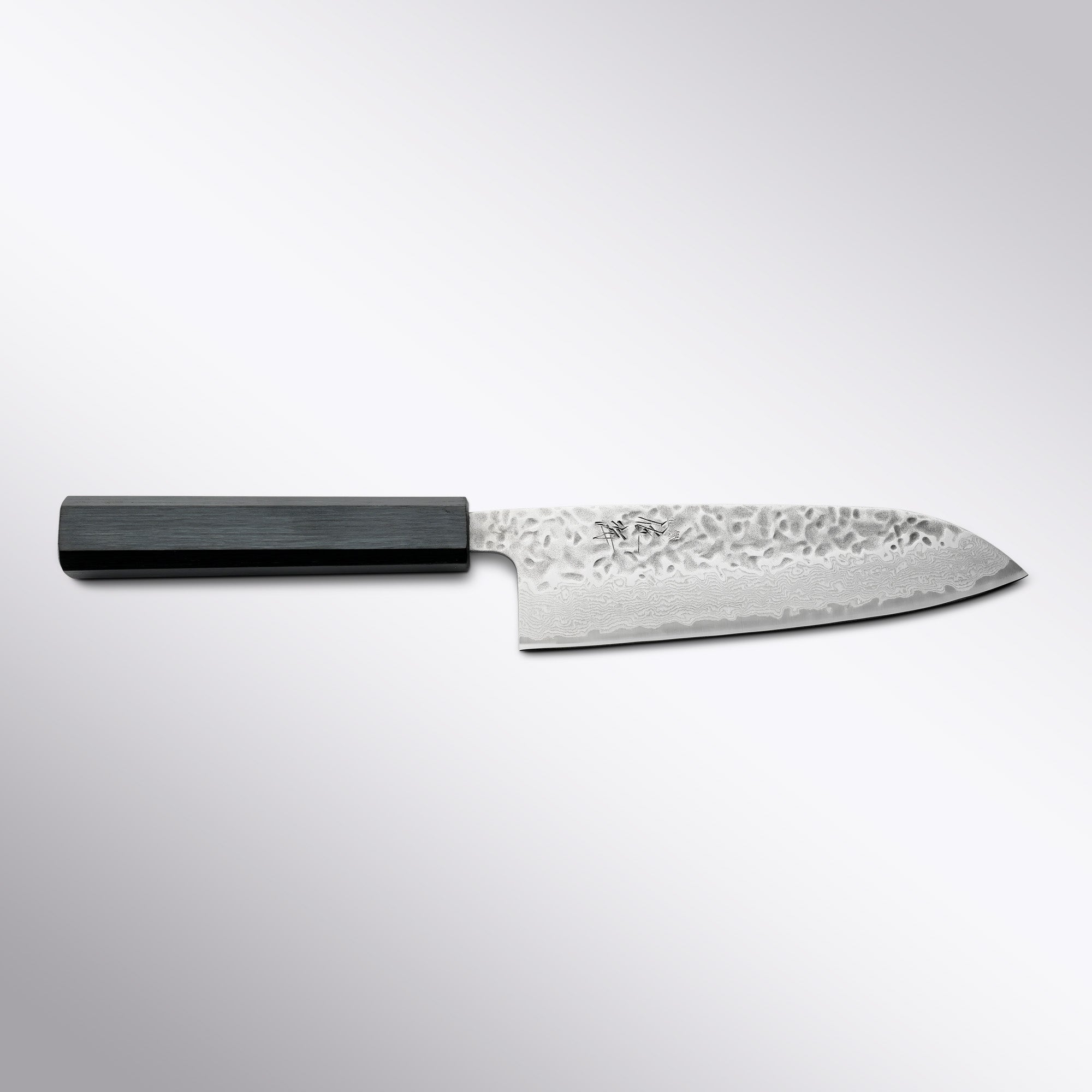 Damascus Sanai 165mm Santoku Touroku Sakai - Element Knife Company