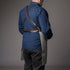 Denim Bib Apron • Cross - Back Proper Apron Company - Element Knife Company