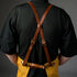 Denim Bib Apron • Cross - Back Proper Apron Company - Element Knife Company