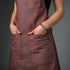 Denim Bib Apron • Cross - Back Proper Apron Company - Element Knife Company