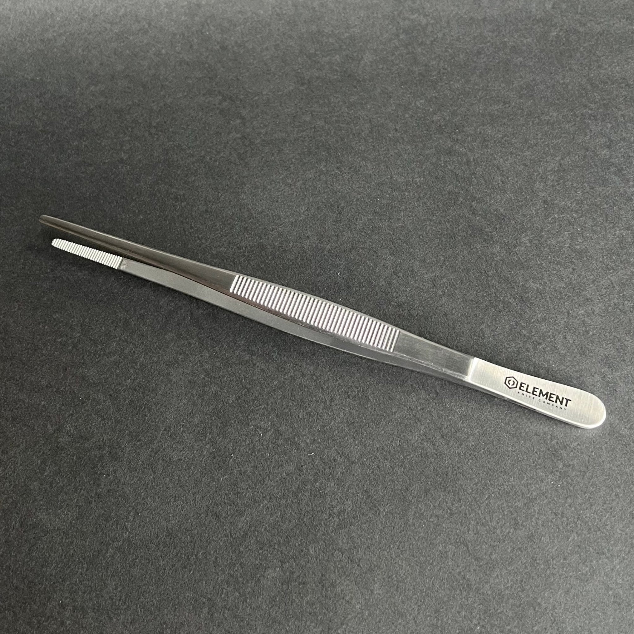Element Knife Company Stainless Steel Plating Tweezer 3 - Piece Set 20cm Element Knife Company - Element Knife Company