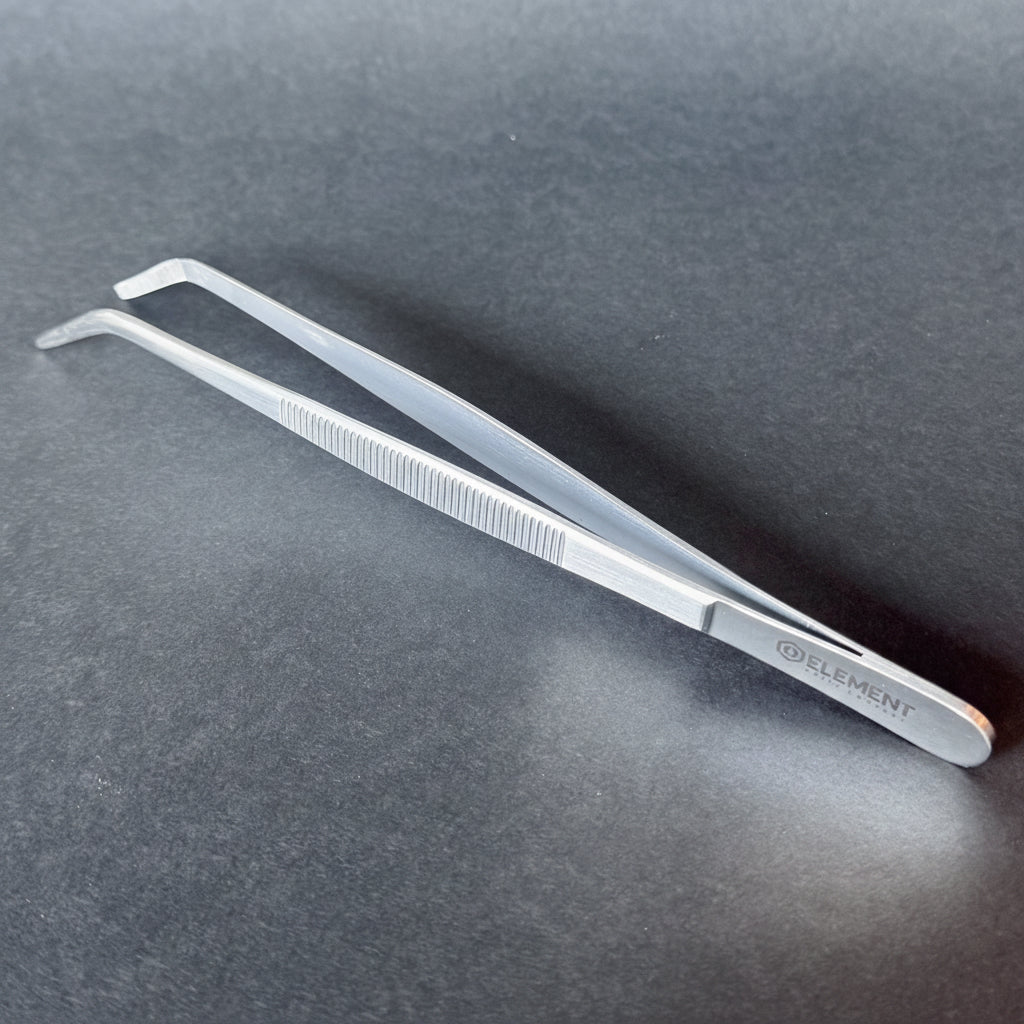 Element Knife Company Stainless Steel Precision - Tip Plating Tweezer 20cm Element Knife Company - Element Knife Company