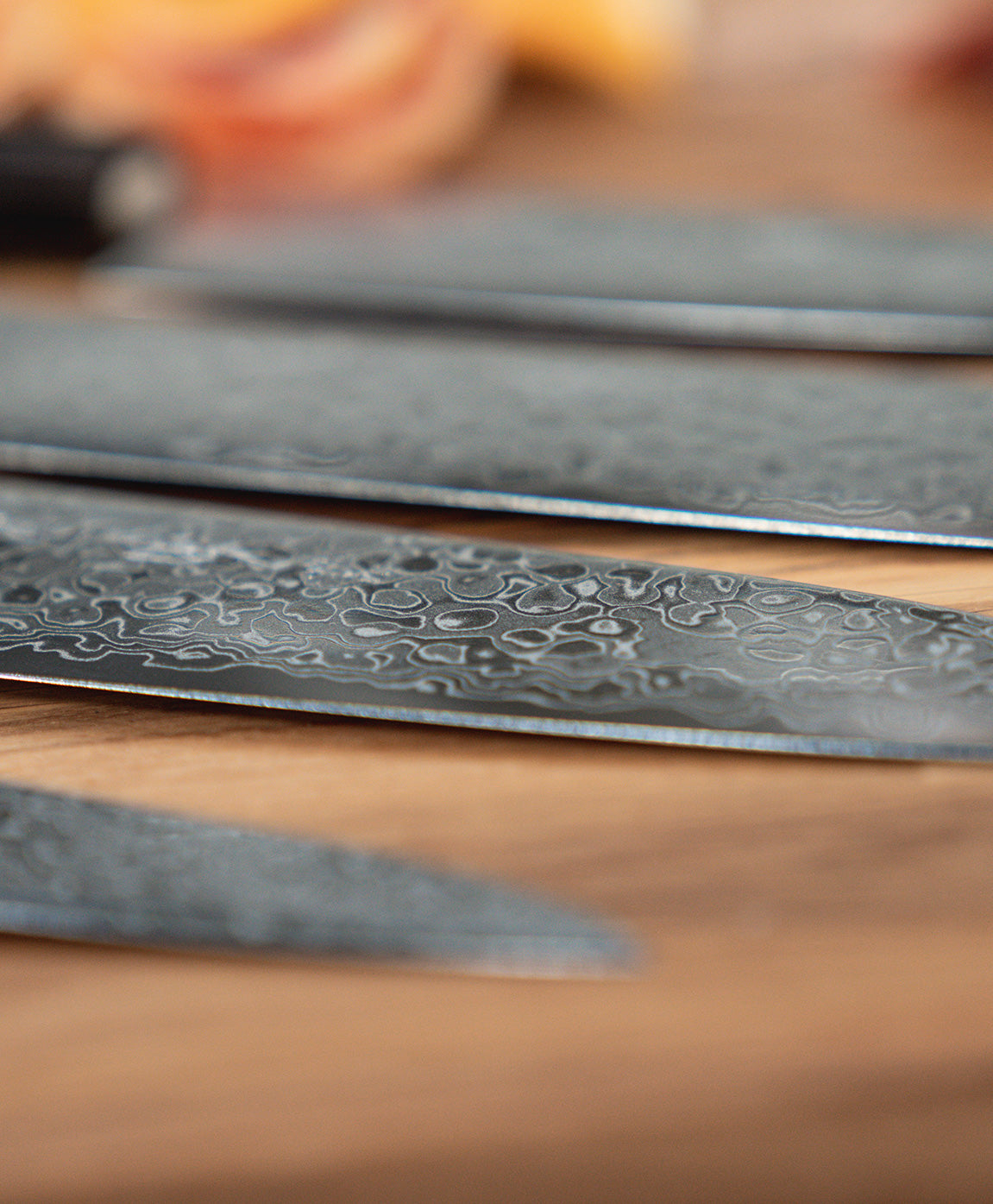 High Quality Cutlery Assortment on Cutting Board