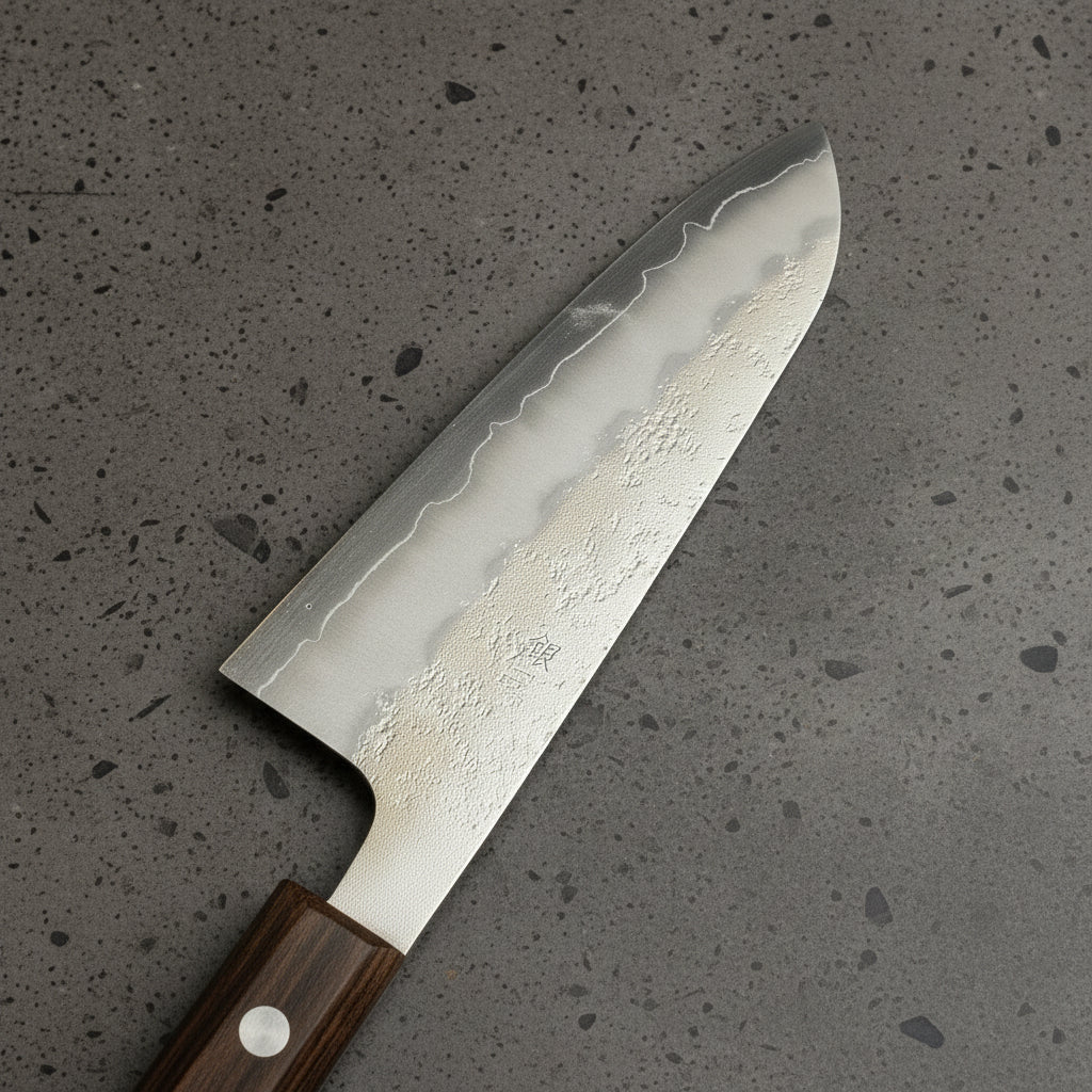 Ginnashi 165mm Ginsan Santoku Ittetsu - Element Knife Company