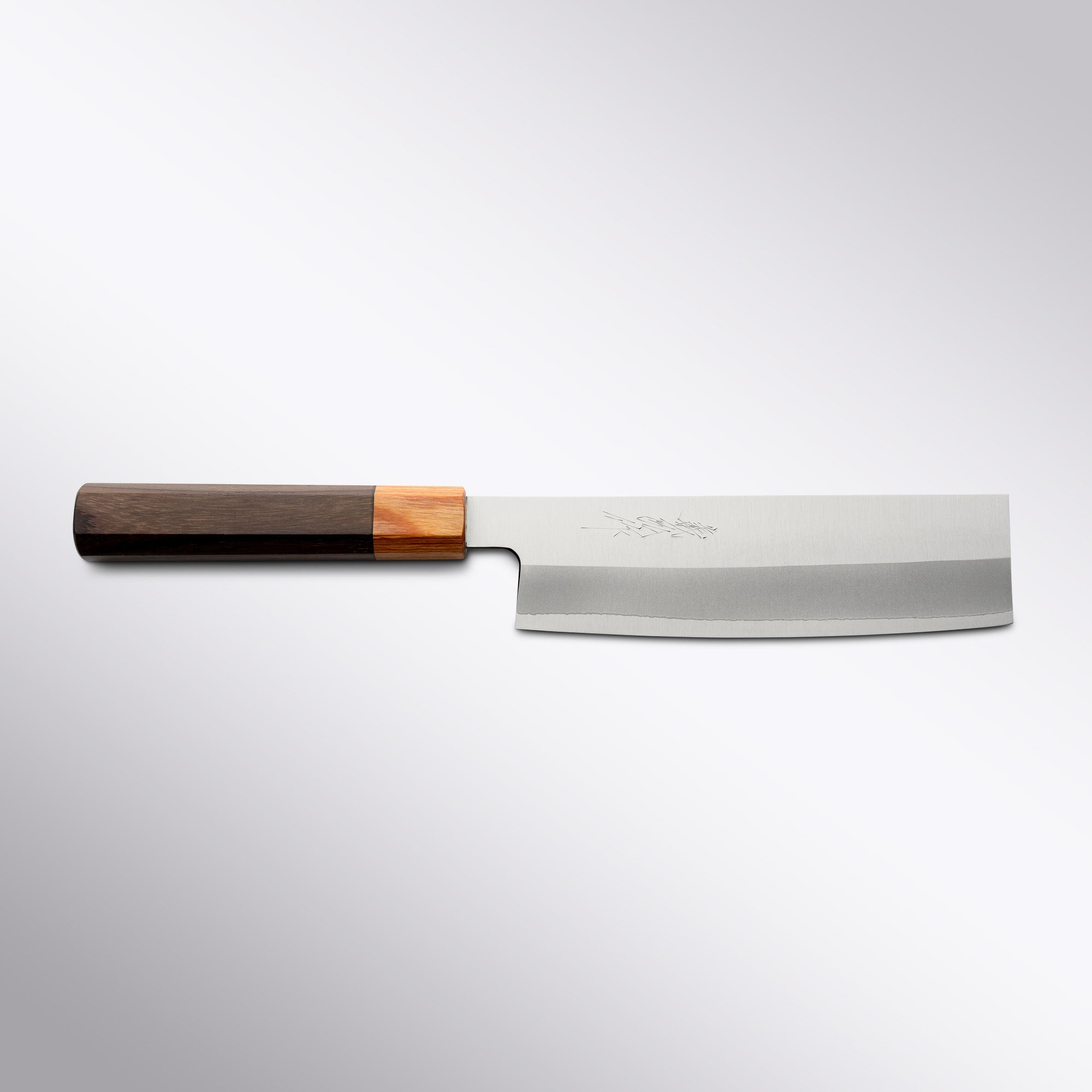 HAP40 Stainless Clad 180mm Nakiri Gohumanosuke Yoshihiro - Element Knife Company