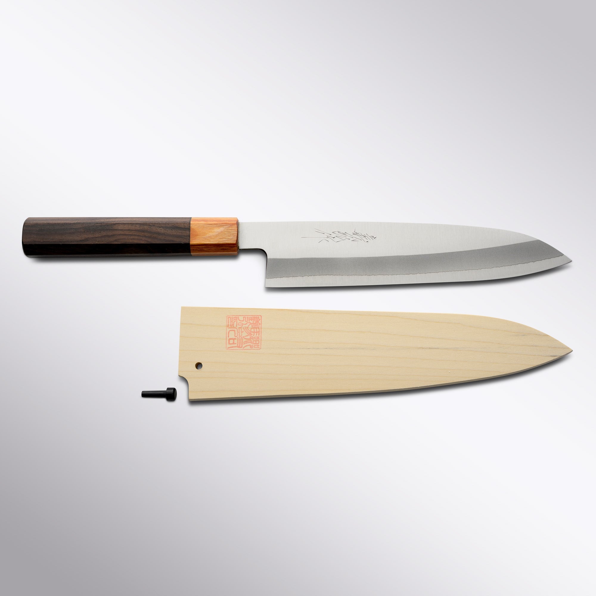 HAP40 Stainless Clad 210mm Gyuto Gohumanosuke Yoshihiro - Element Knife Company