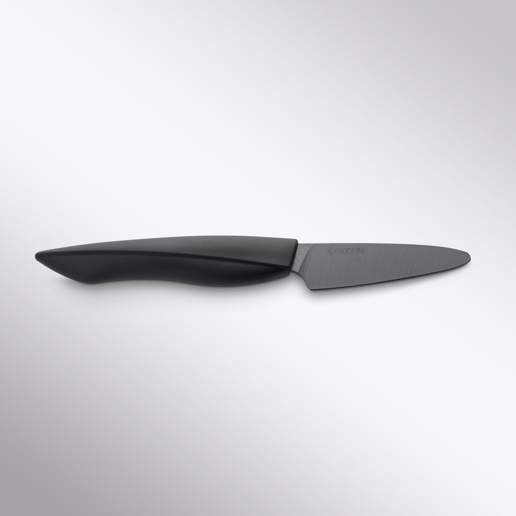 Innovation Black 3 Inch Ceramic Paring Knife Kyocera - Element Knife Company