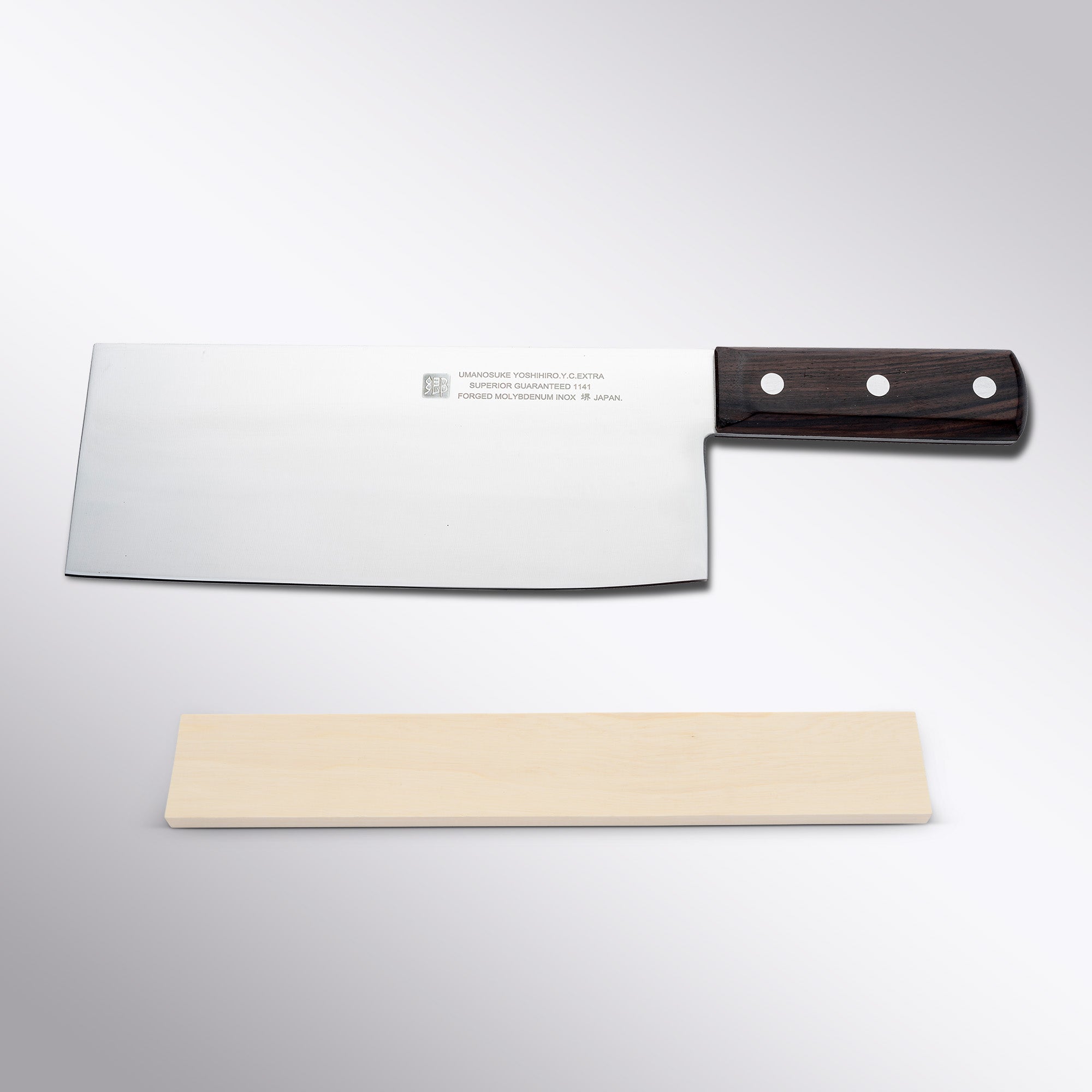 Inox 22cm Chinese Chef Knife Gohumanosuke Yoshihiro - Element Knife Company