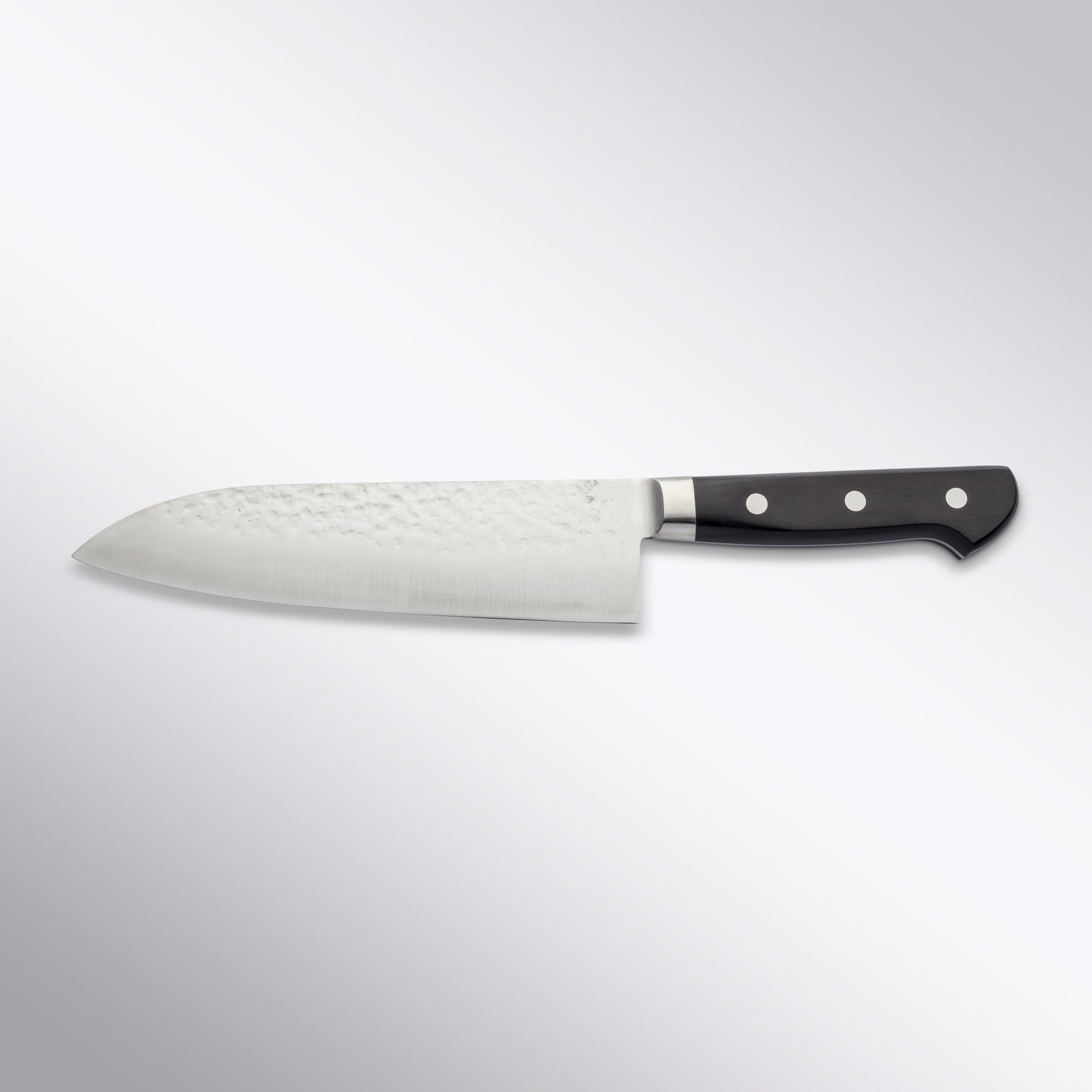 Inox Pakka 180mm Santoku Ryujin - Element Knife Company