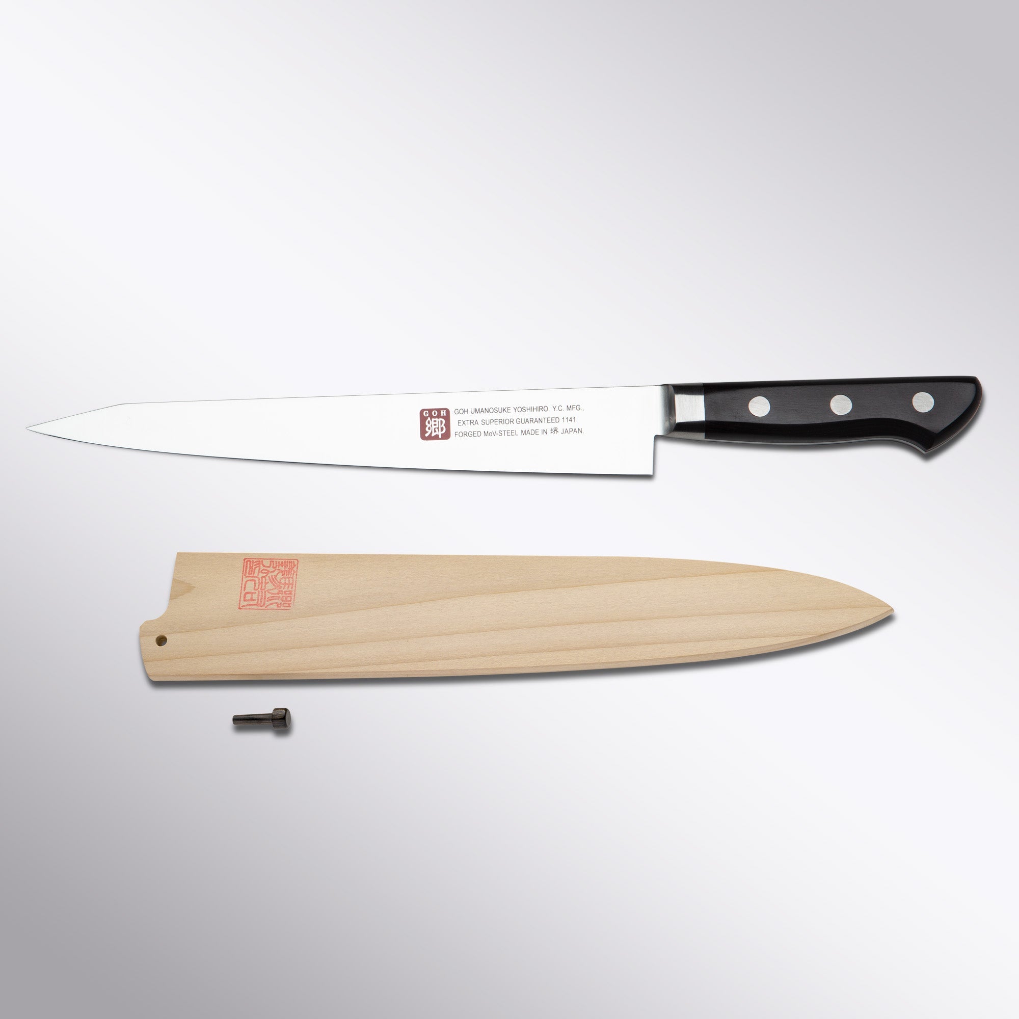Inox Sujihiki Gohumanosuke Yoshihiro - Element Knife Company