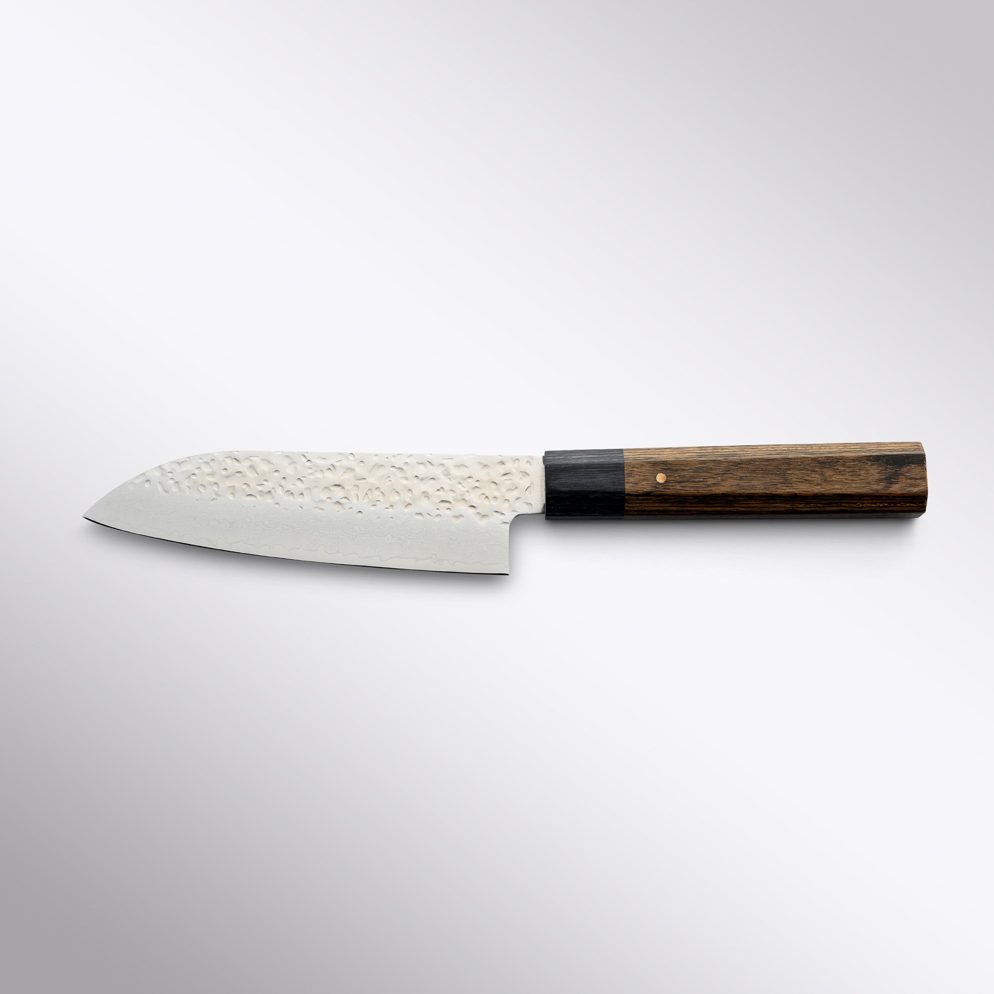 Ittetsu VG - 10 Damascus Kawa Santoku 130mm Ittetsu - Element Knife Company