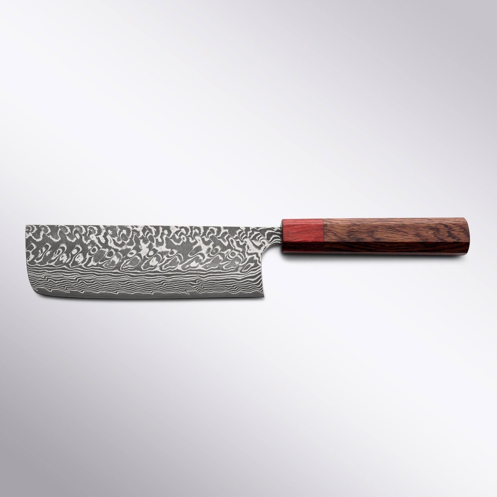 Kato SG2 Black Damascus 165mm Nakiri Kato Knife Manufacturing Inc. - Element Knife Company