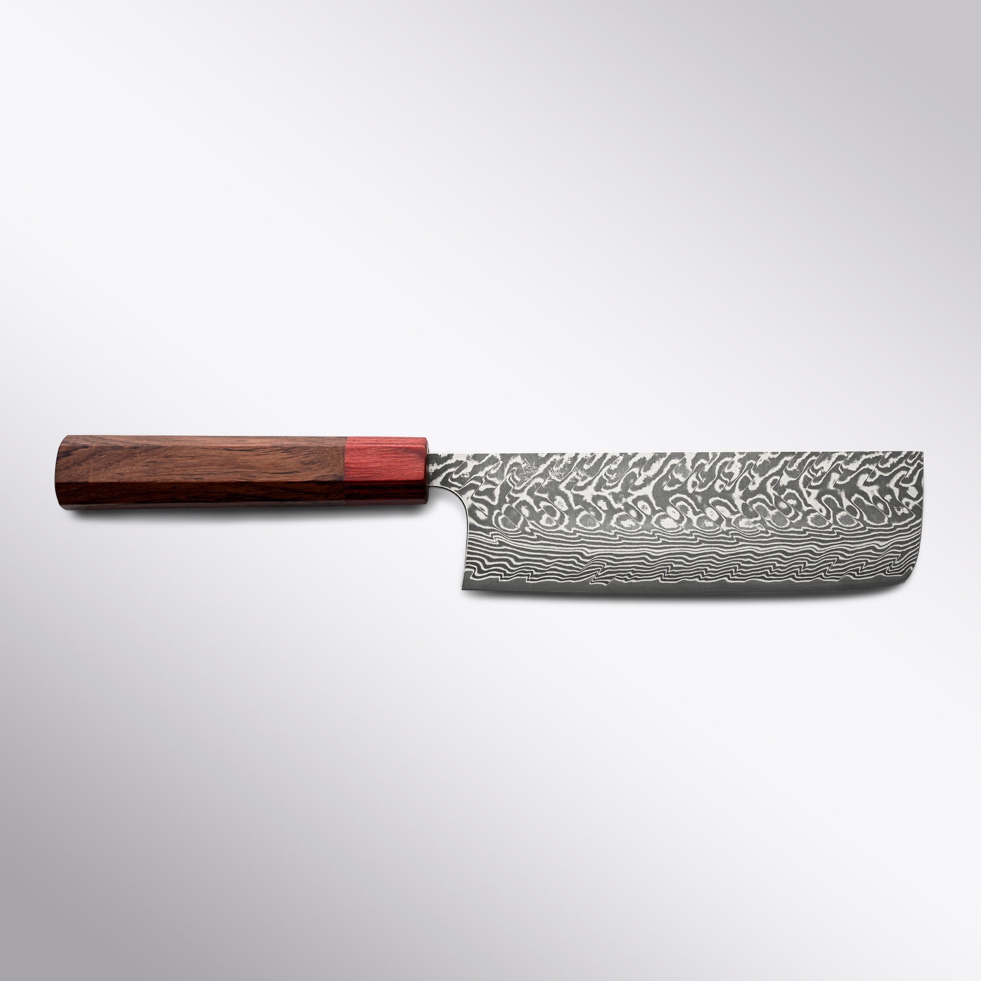 Kato SG2 Black Damascus 165mm Nakiri Kato Knife Manufacturing Inc. - Element Knife Company