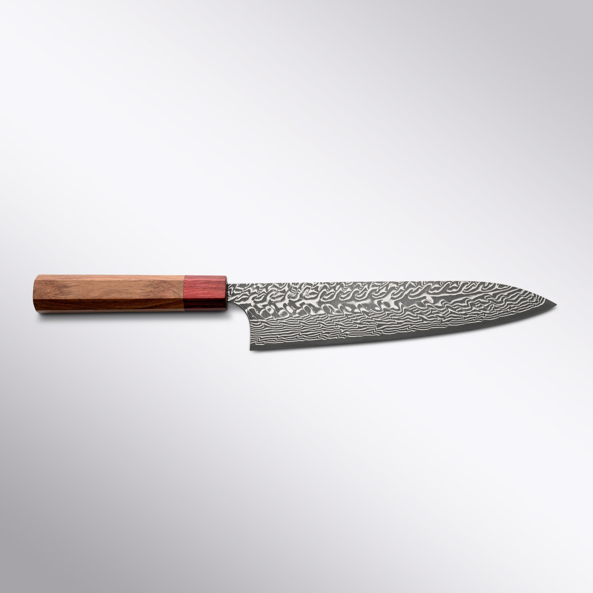 Kato SG2 Black Damascus 210mm Gyuto Kato Knife Manufacturing Inc. - Element Knife Company