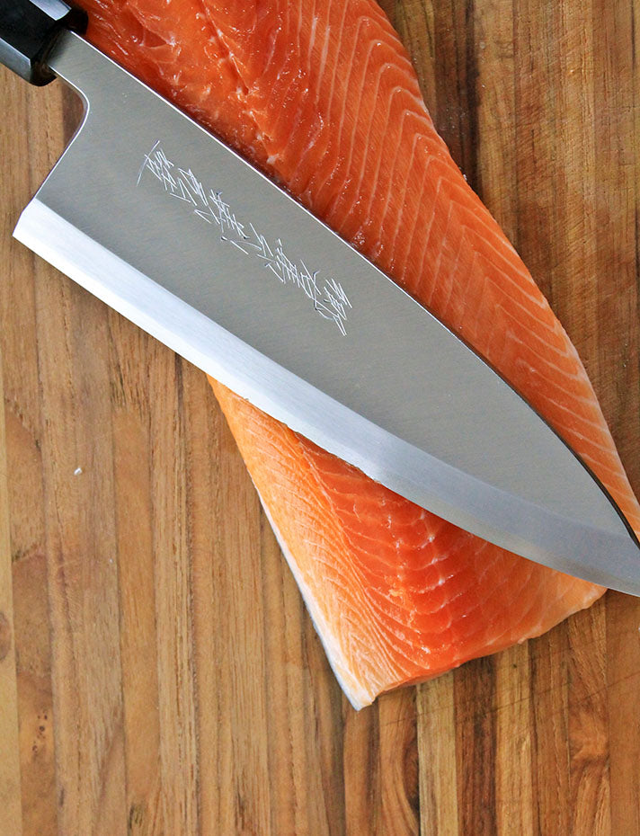 Yoshihiro Deba On Salmon Fillet