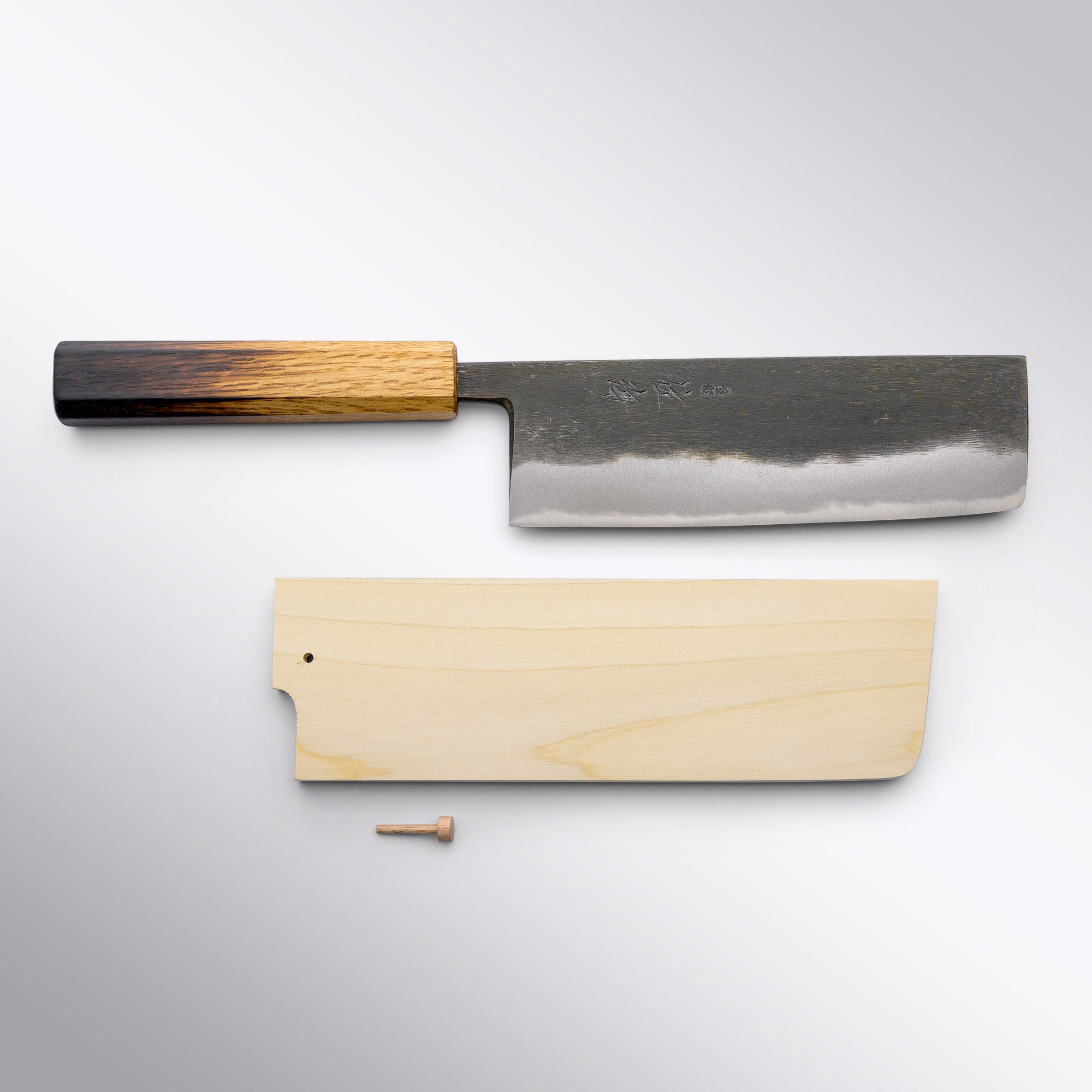 Kurouchi Shiroko 165mm Nakiri Touroku Sakai - Element Knife Company