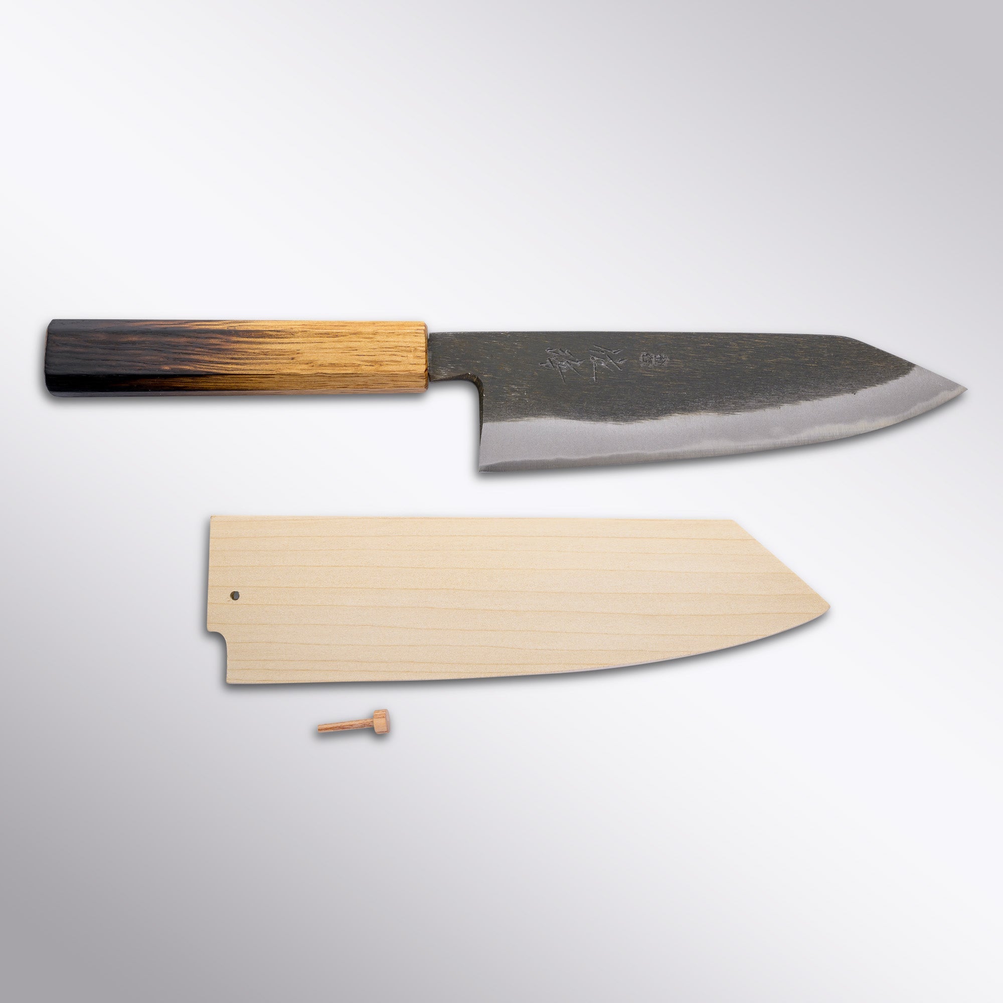 Kurouchi Shiroko 180mm Bunka Touroku Sakai - Element Knife Company