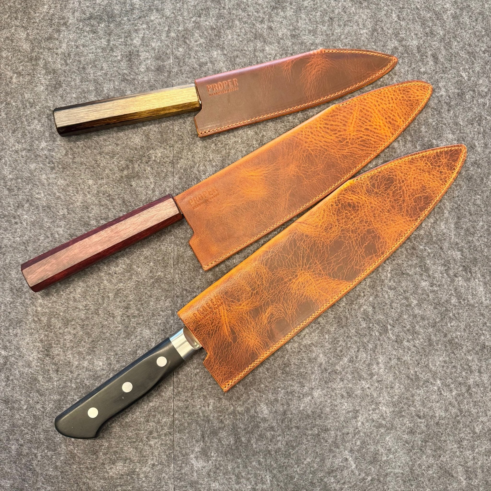 Leather Sheath Proper Apron Company - Element Knife Company