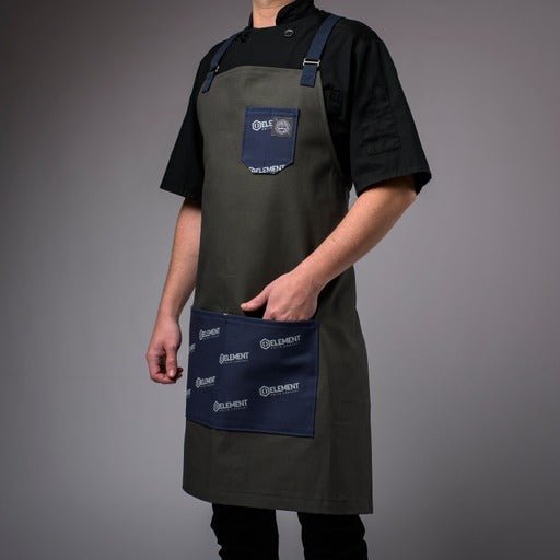 Limited Edition - Element Apron + Cross - Back Union Stitch and Design - Element Knife Company