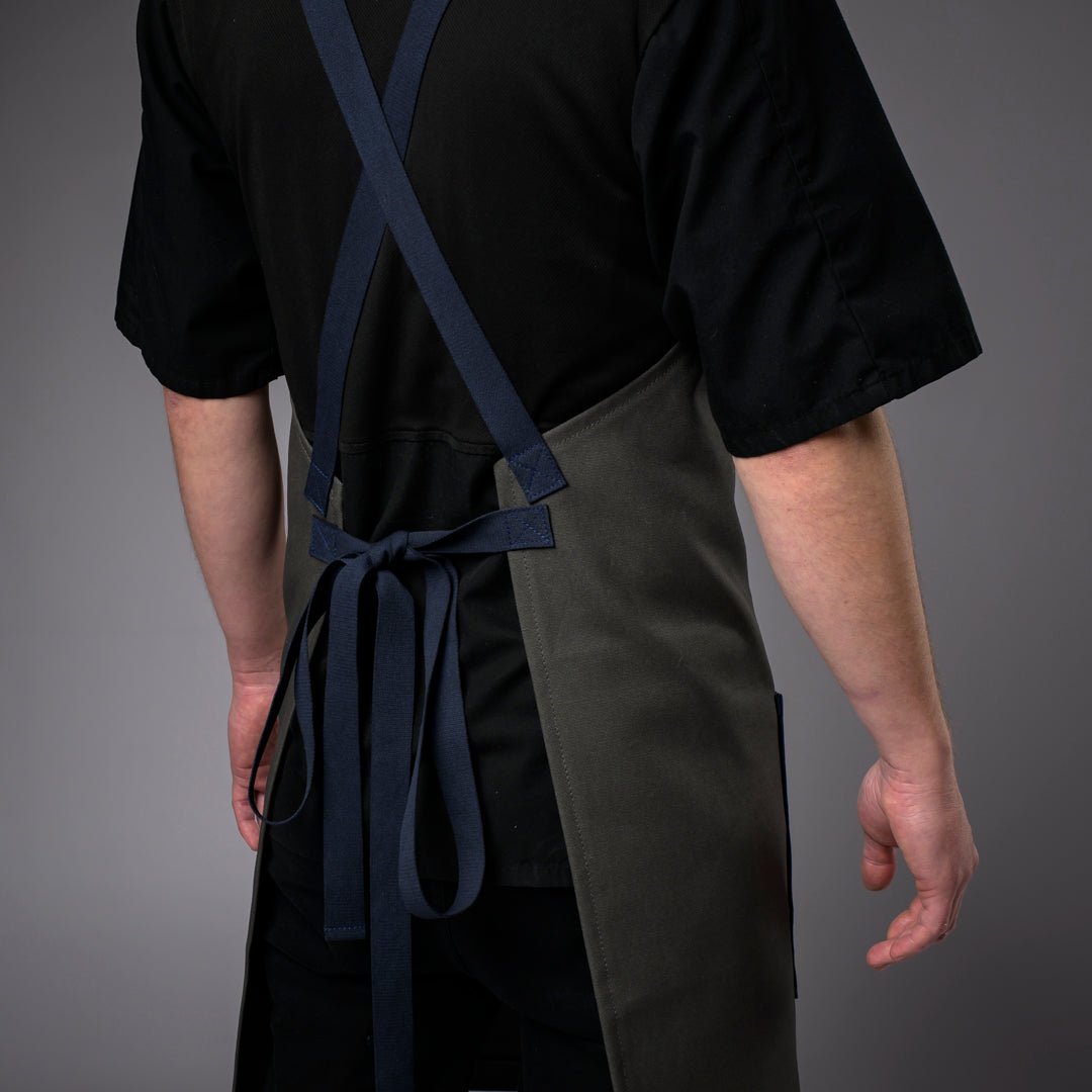 Limited Edition - Element Apron + Cross - Back Union Stitch and Design - Element Knife Company